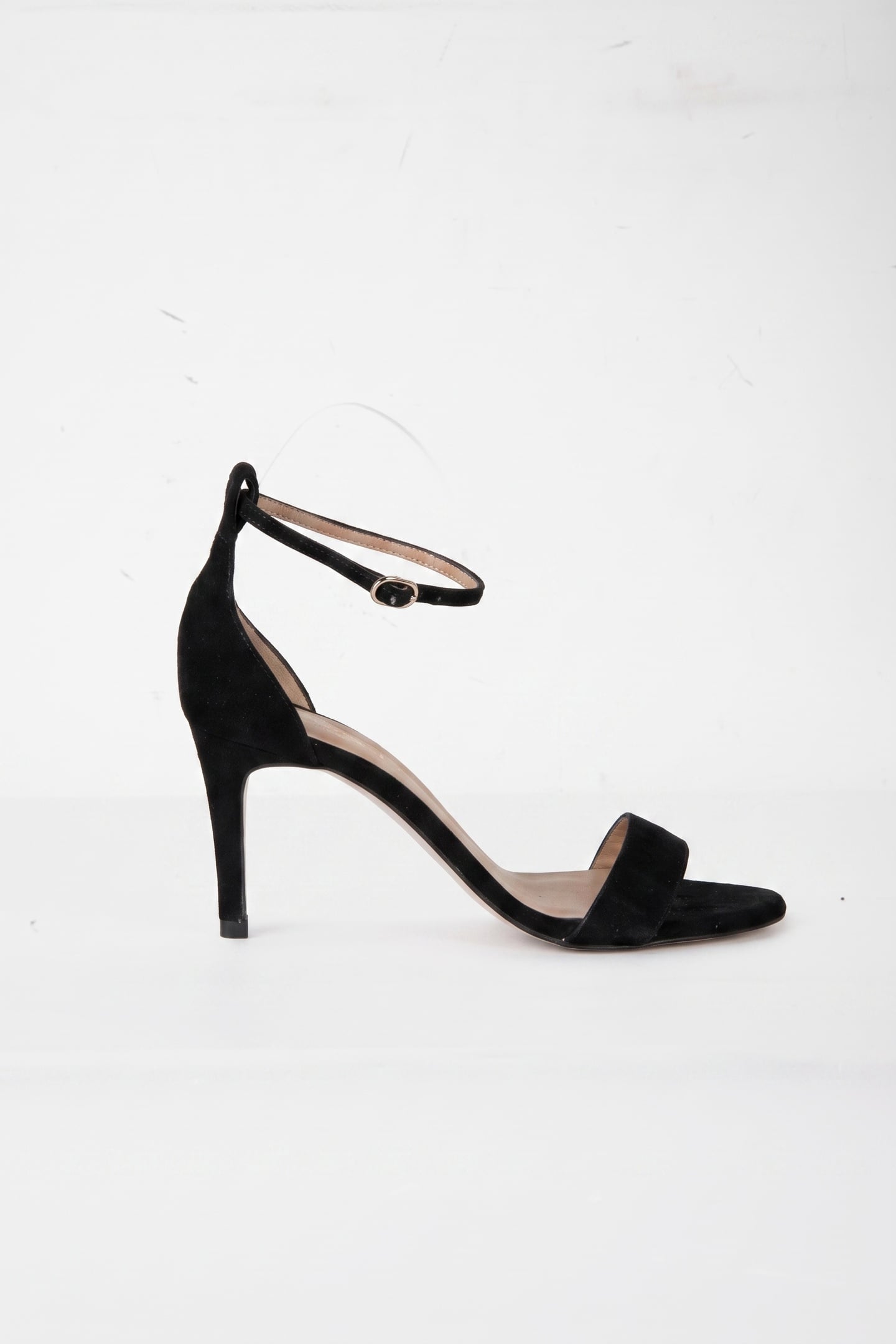 HELENA BOW ANKLE SANDAL BLACK 1
