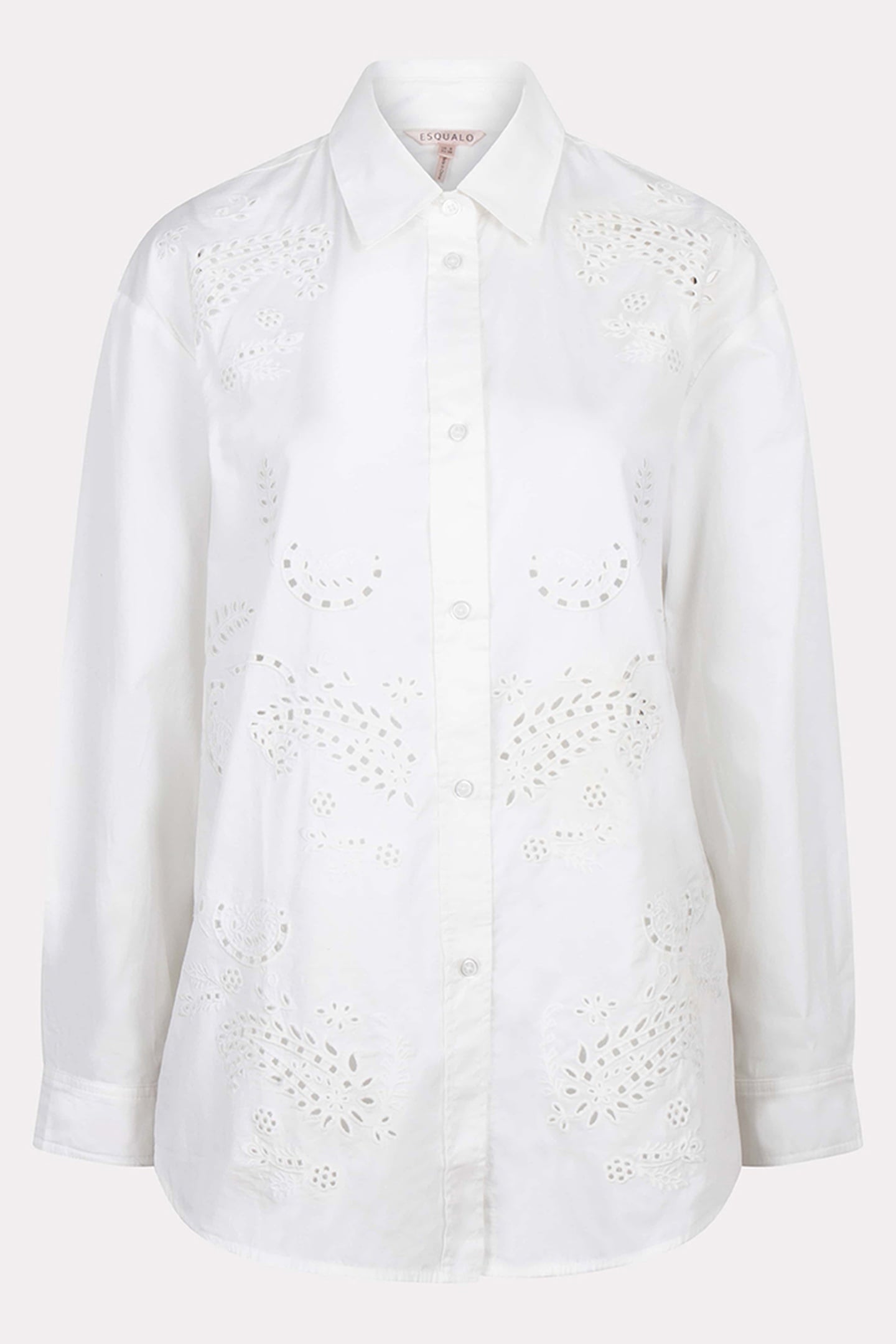 BLOUSE LONG BRODERIE ANGLAISE OFF WHITE 2