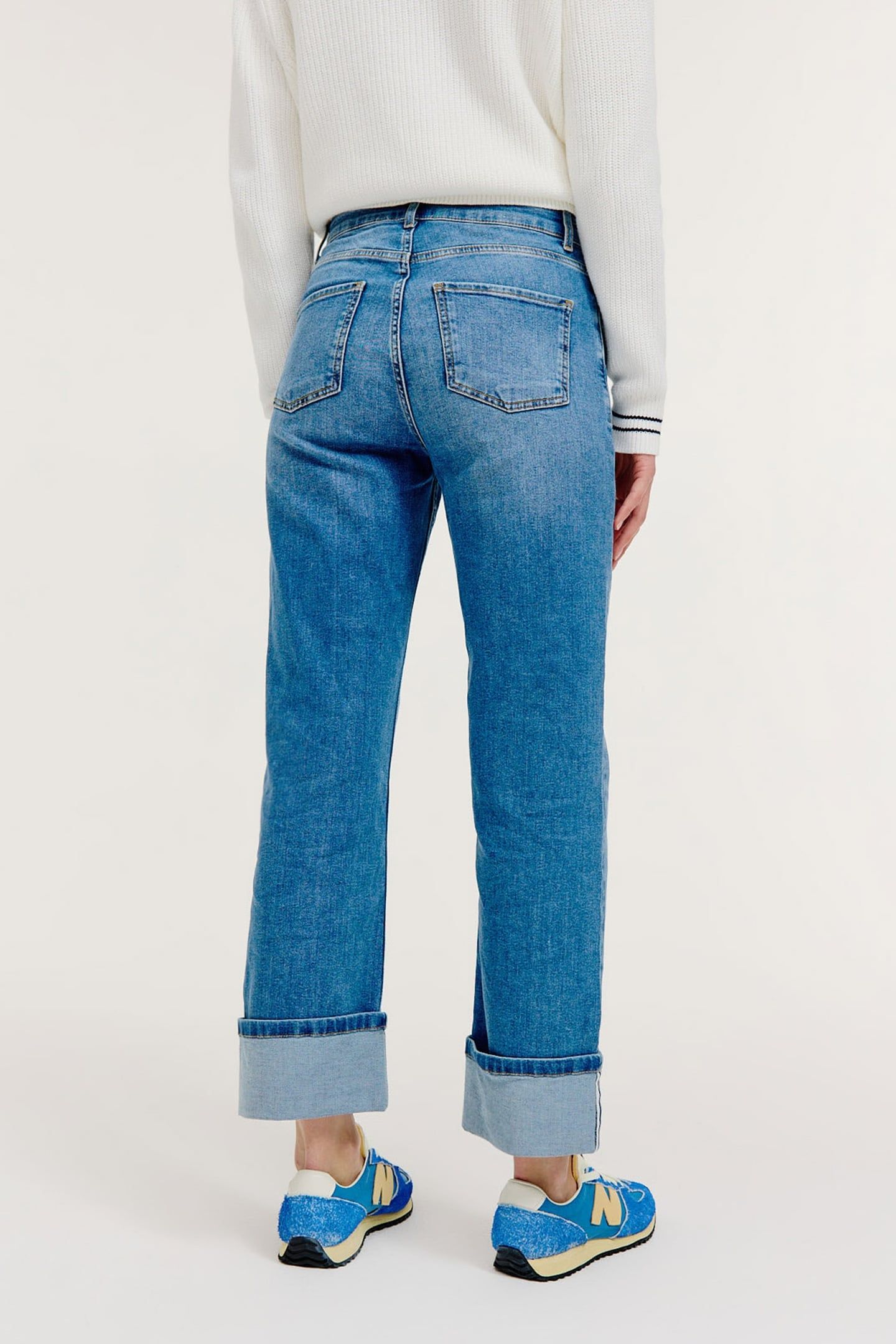 BENTHE PANT MID BLUE JEANS 2