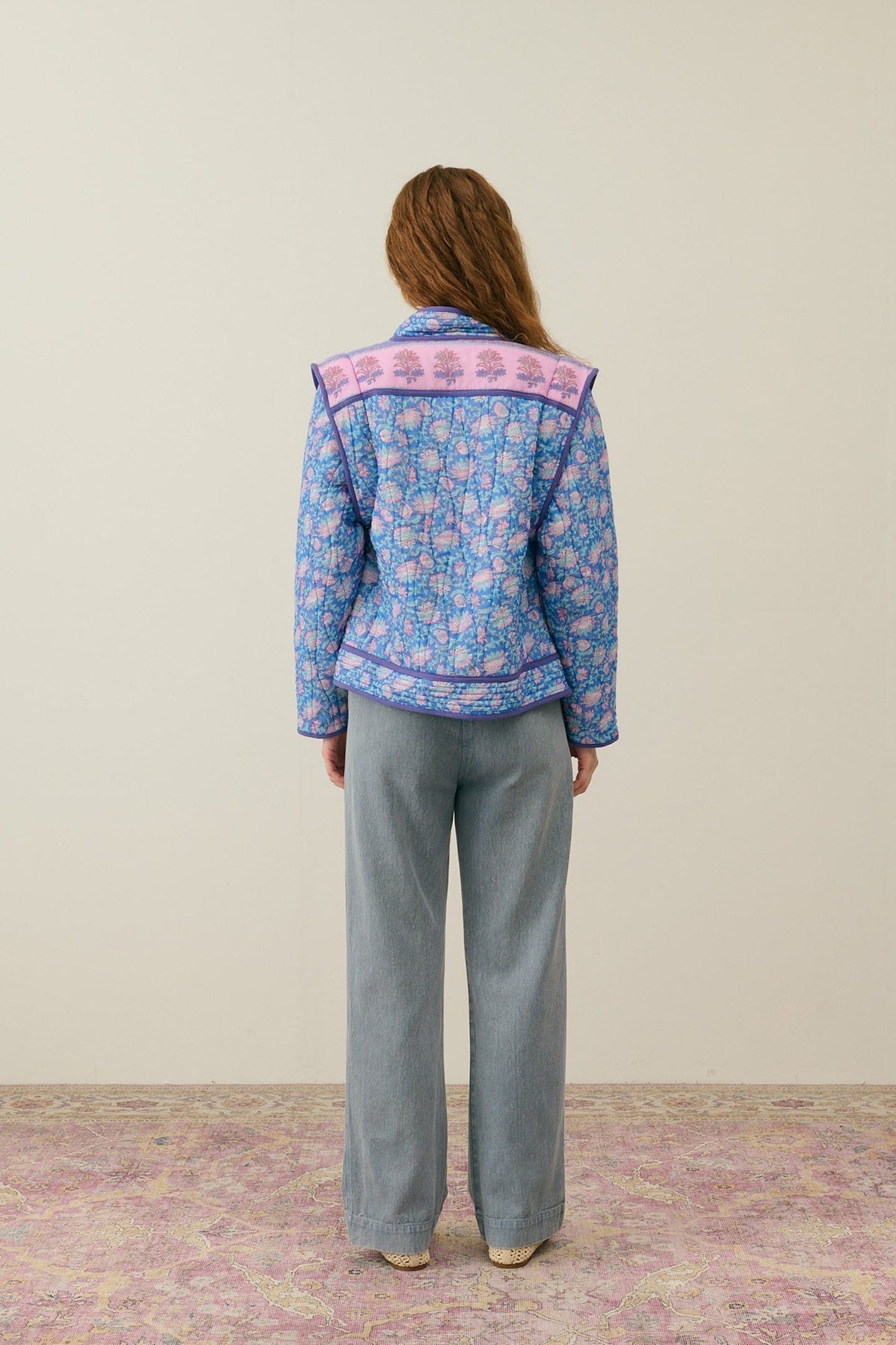 JACKET NELINA BLUE CAPRI COVE 2
