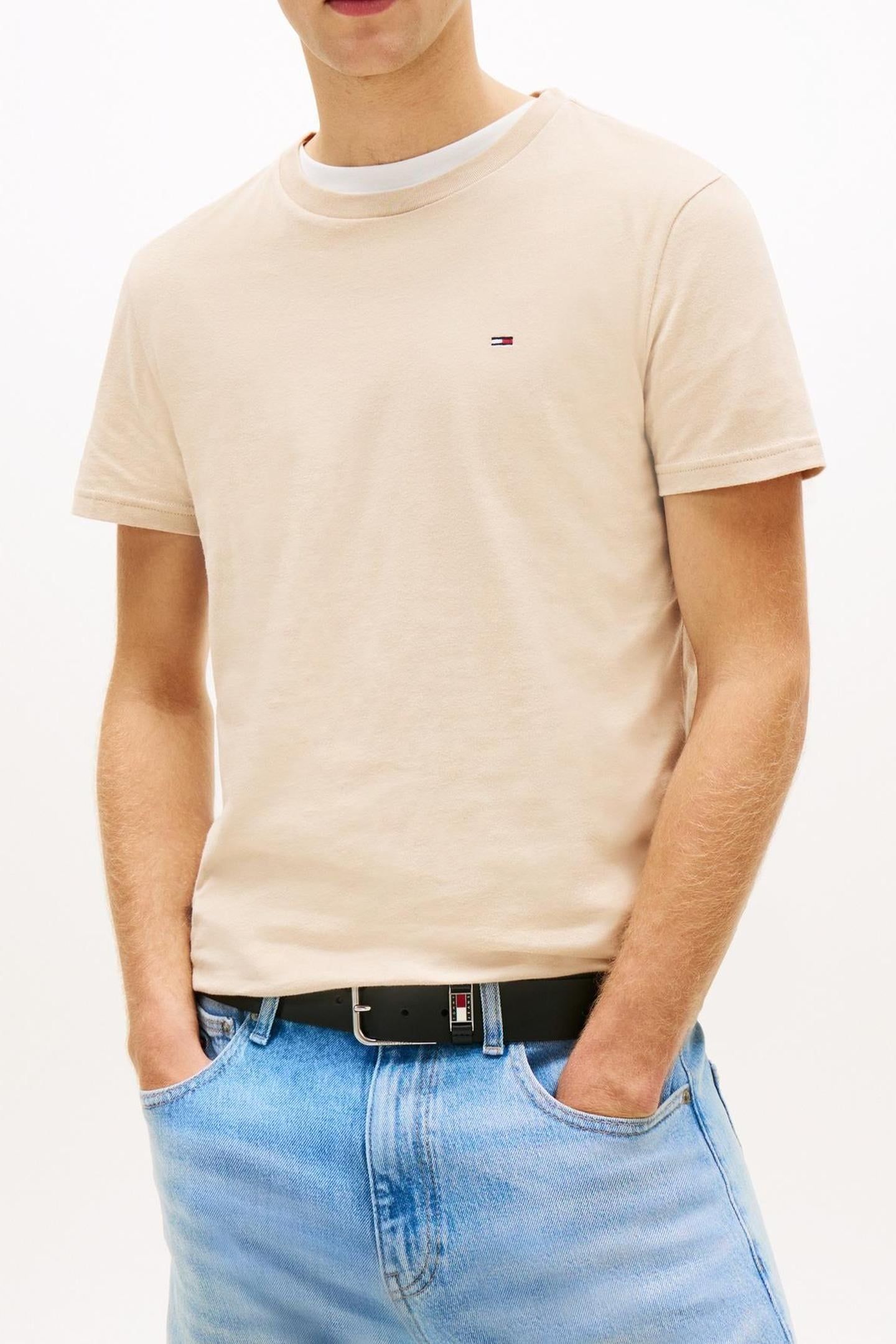 TJM XSLIM 2-PACK JERSEY T-SHIRT ECRU/WHITE CLAY 2