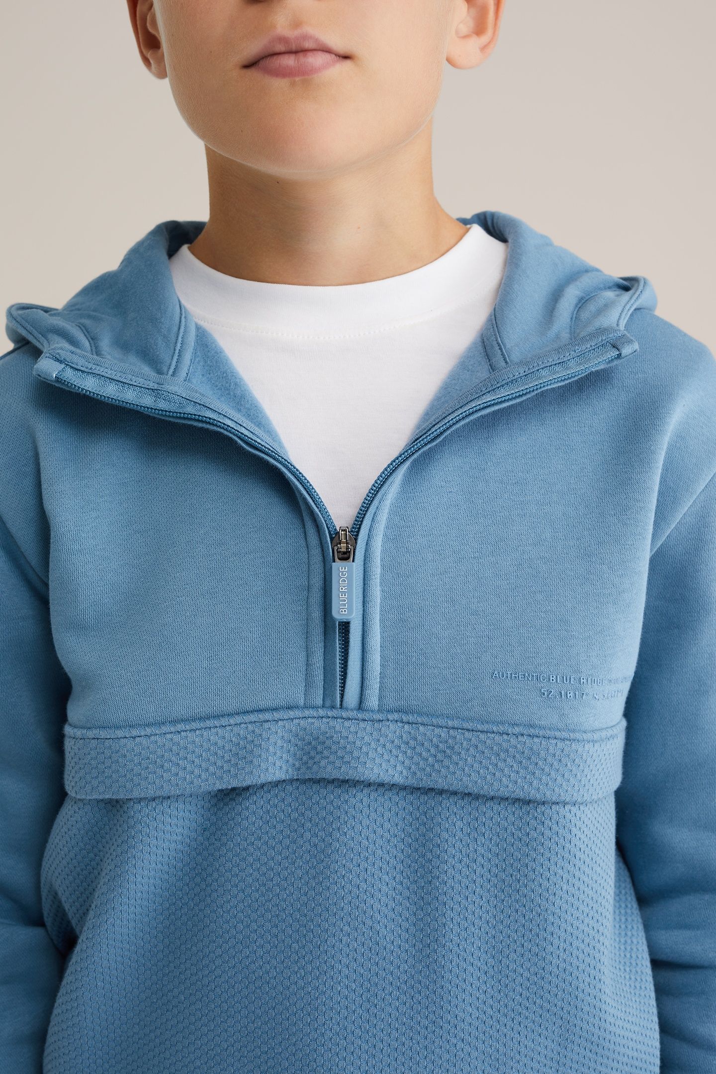HALFWAY ZIPPER BLUE 5