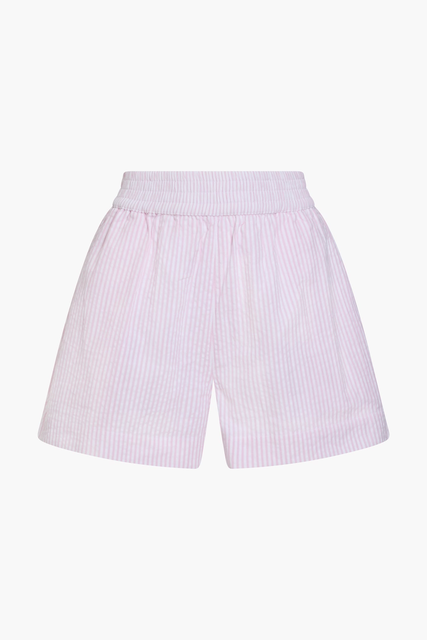 SEERSUCKER STRIPE SHORT BUBBLEGUM PINK/WHITE 3
