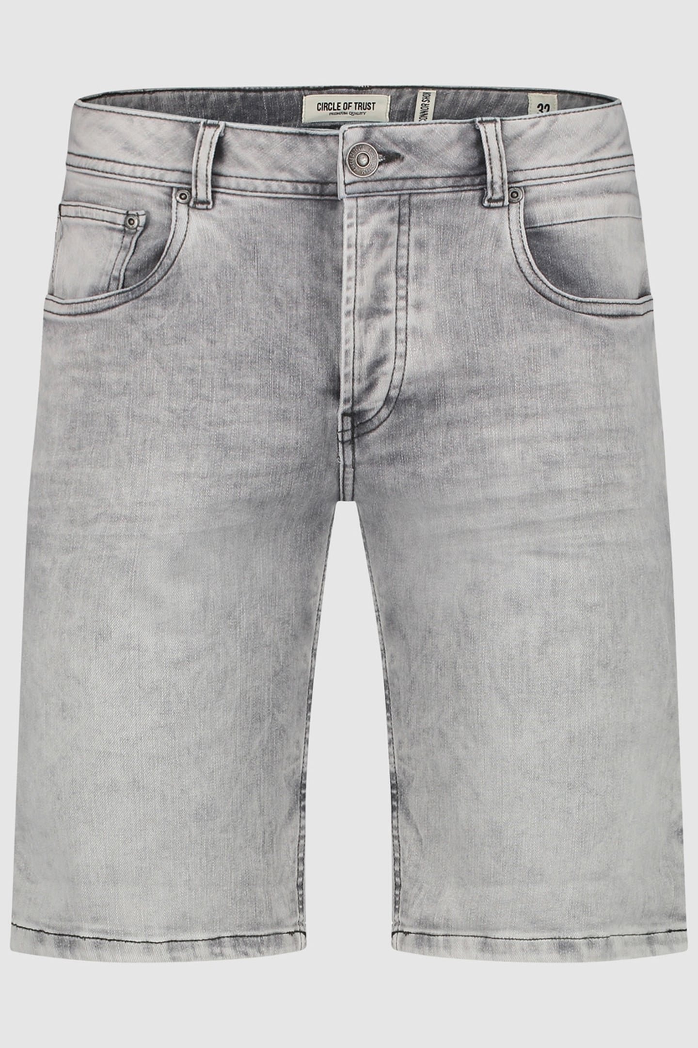 CONNOR DENIM SHORT STEEL PLATE 1