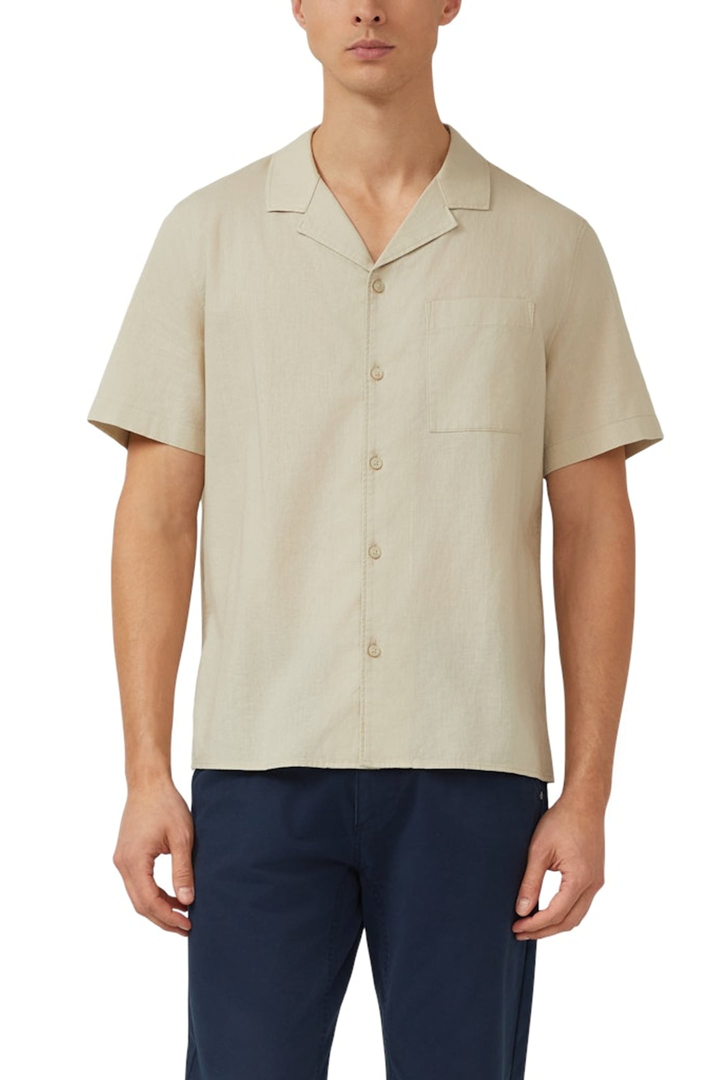 S.OLIVER SHIRTS BEIGE 1