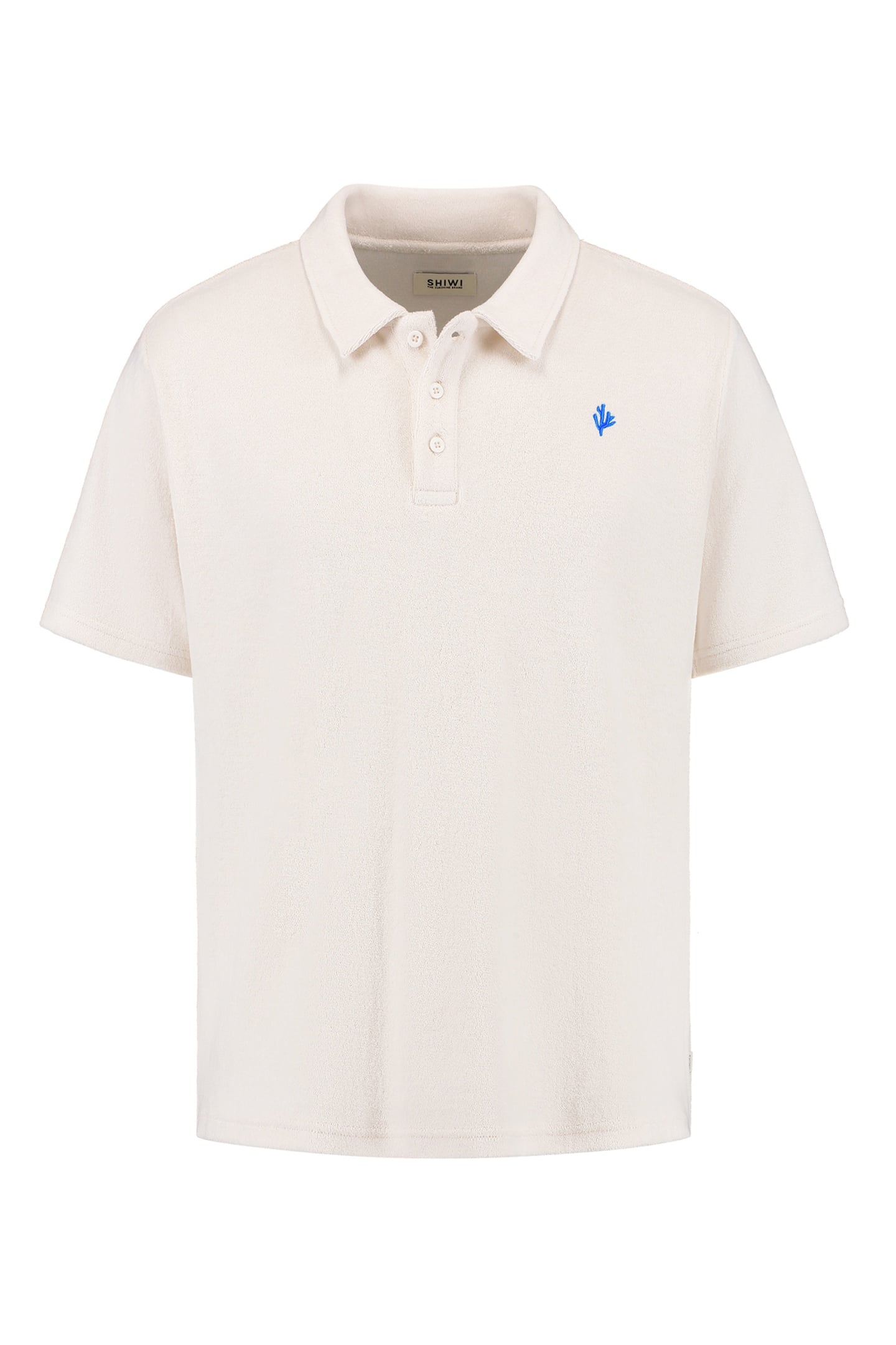 NICO TOWELING POLO SOLID WHITE 6