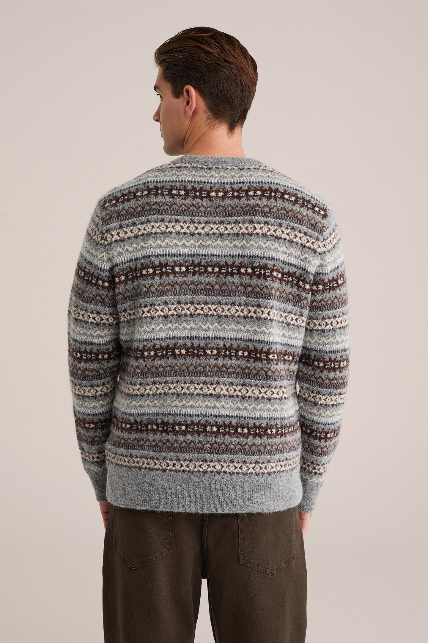 PULLOVER BLENDED LIGHT GREY 3