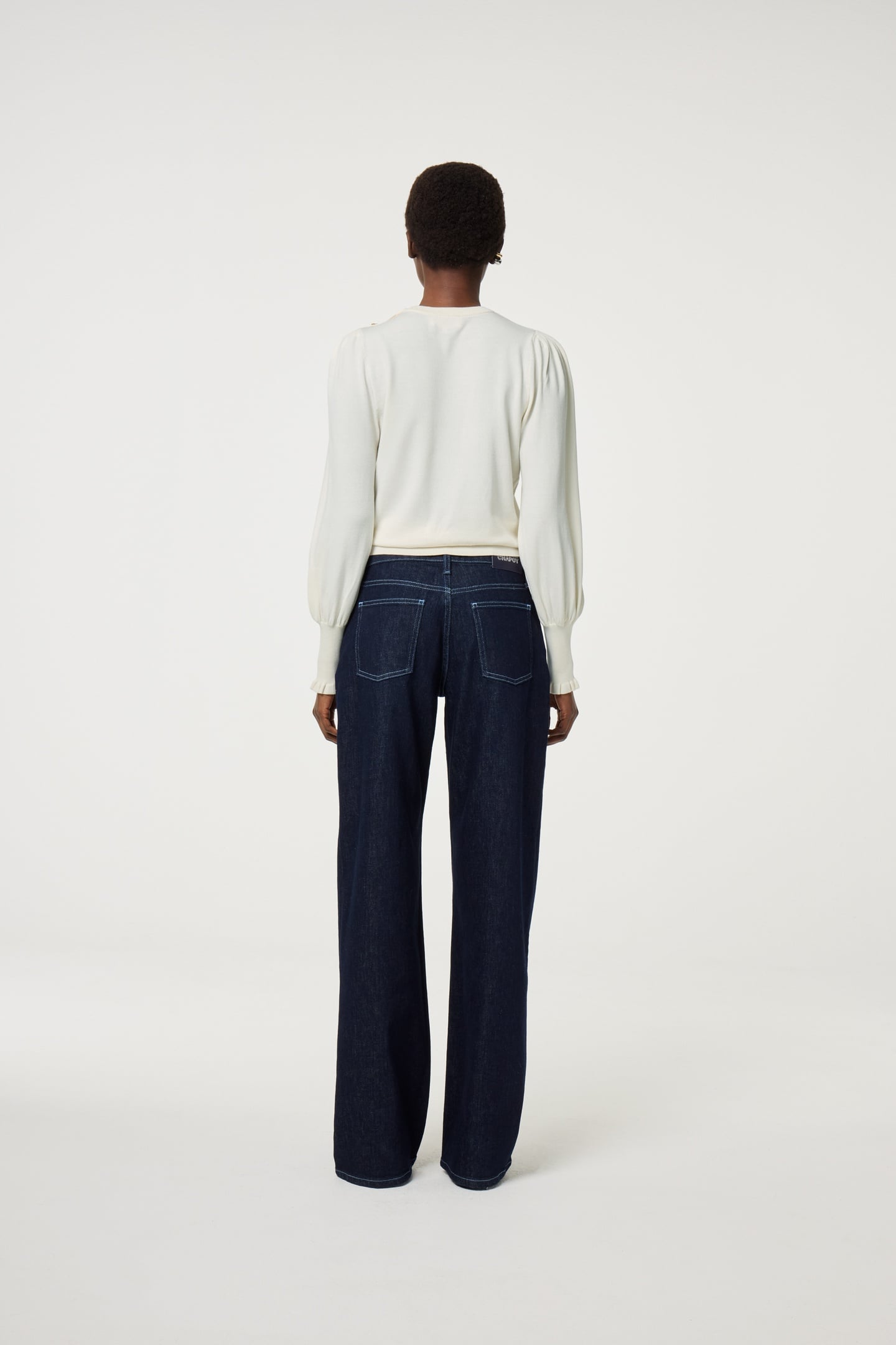 MOLLY BALLOON PULLOVER COSY WHITE 3