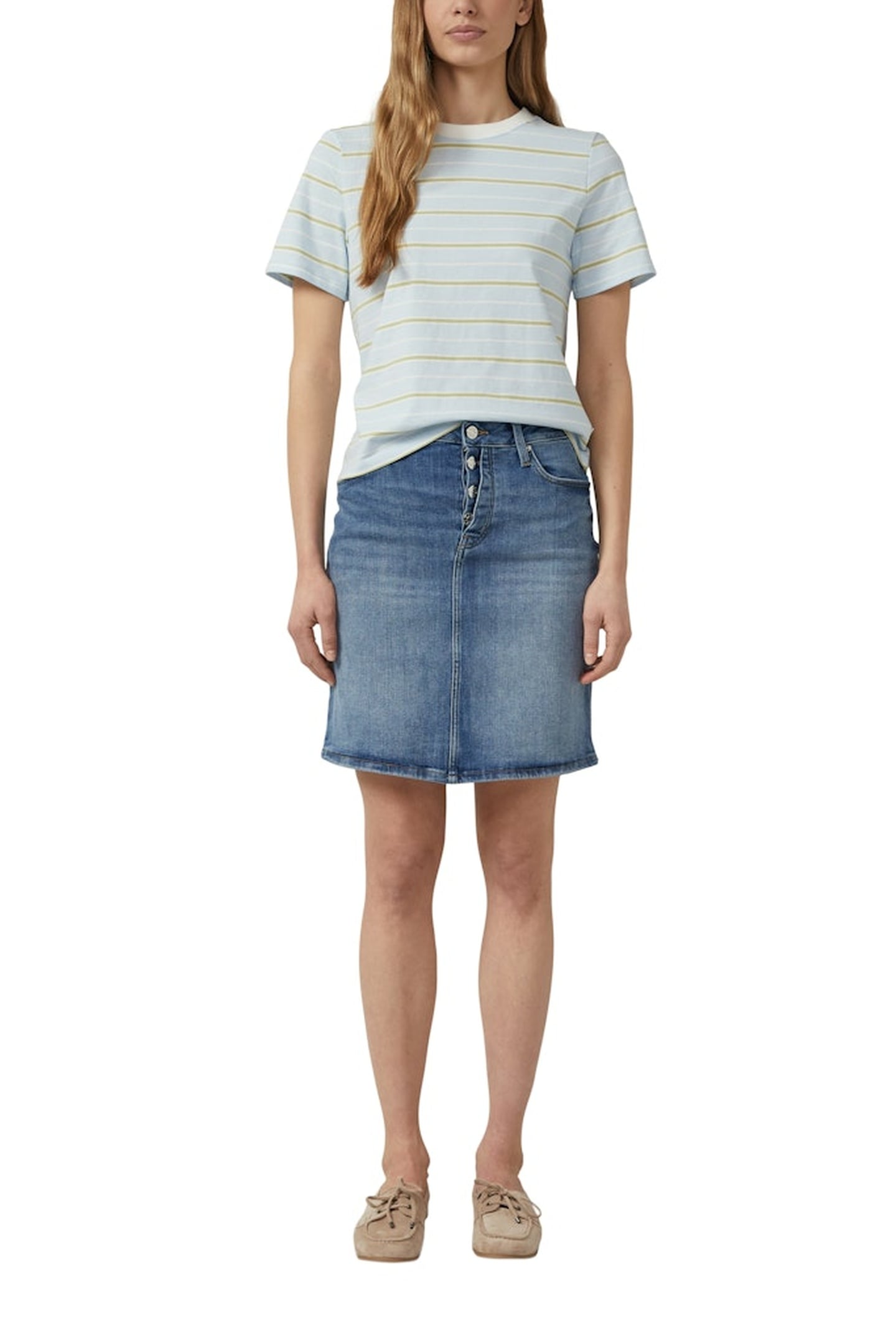 S.OLIVER SKIRTS BLUE DENIM 2
