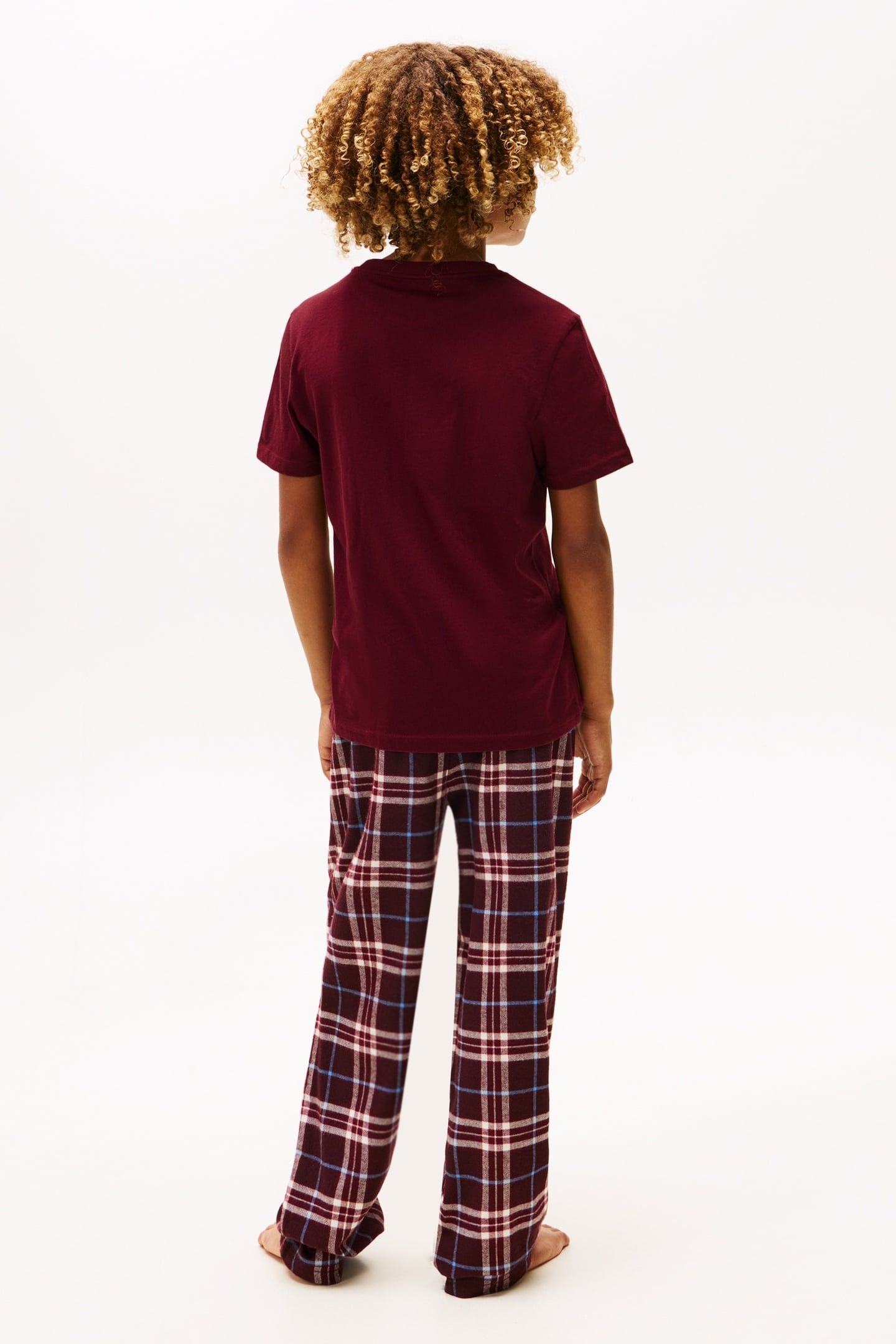BOYS 2-PACK SS TEE DEEP ROUGE/BRISK BLUE 5