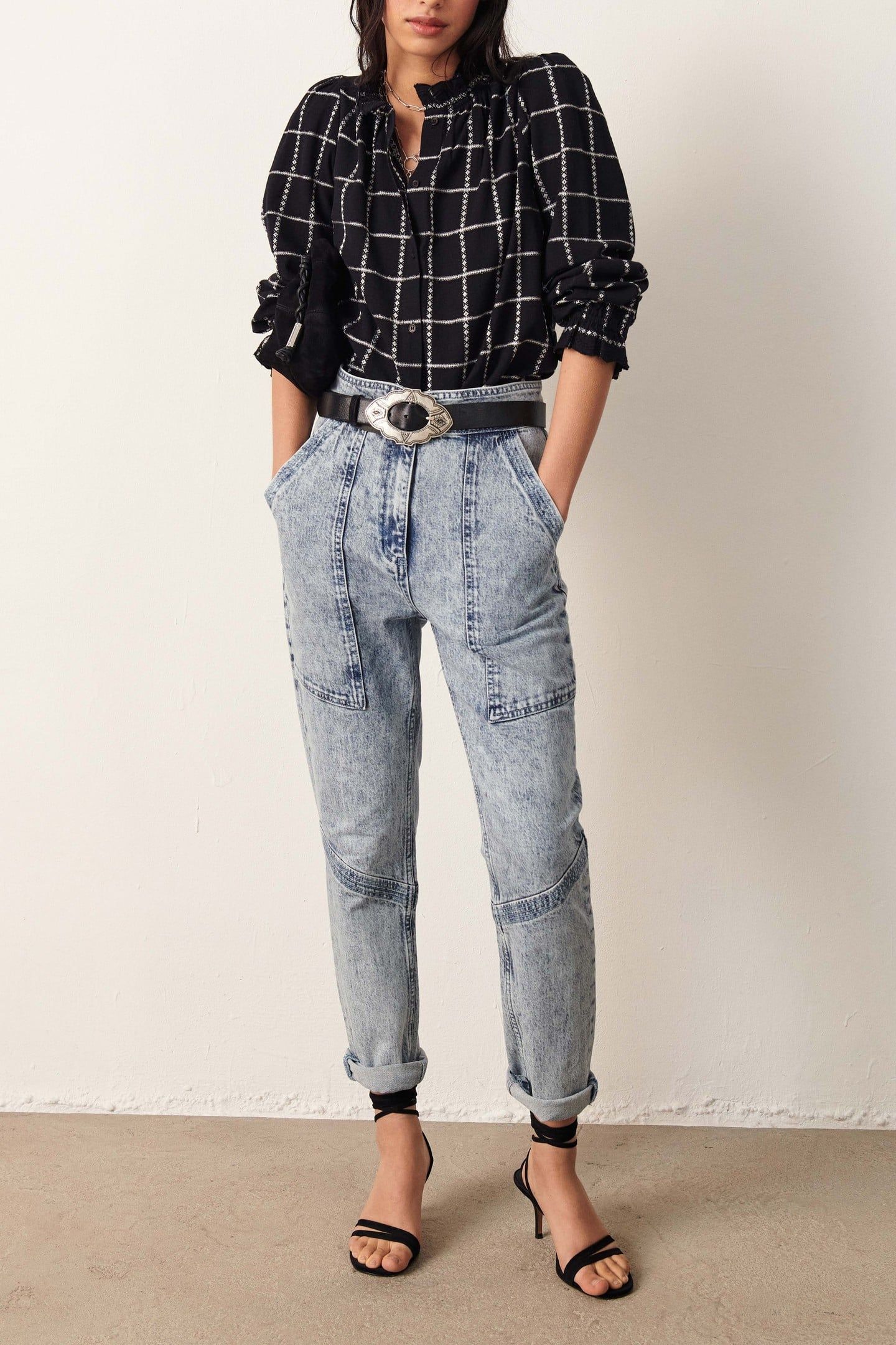 PANTALON FAME LIGHTUSEDBLUE 2