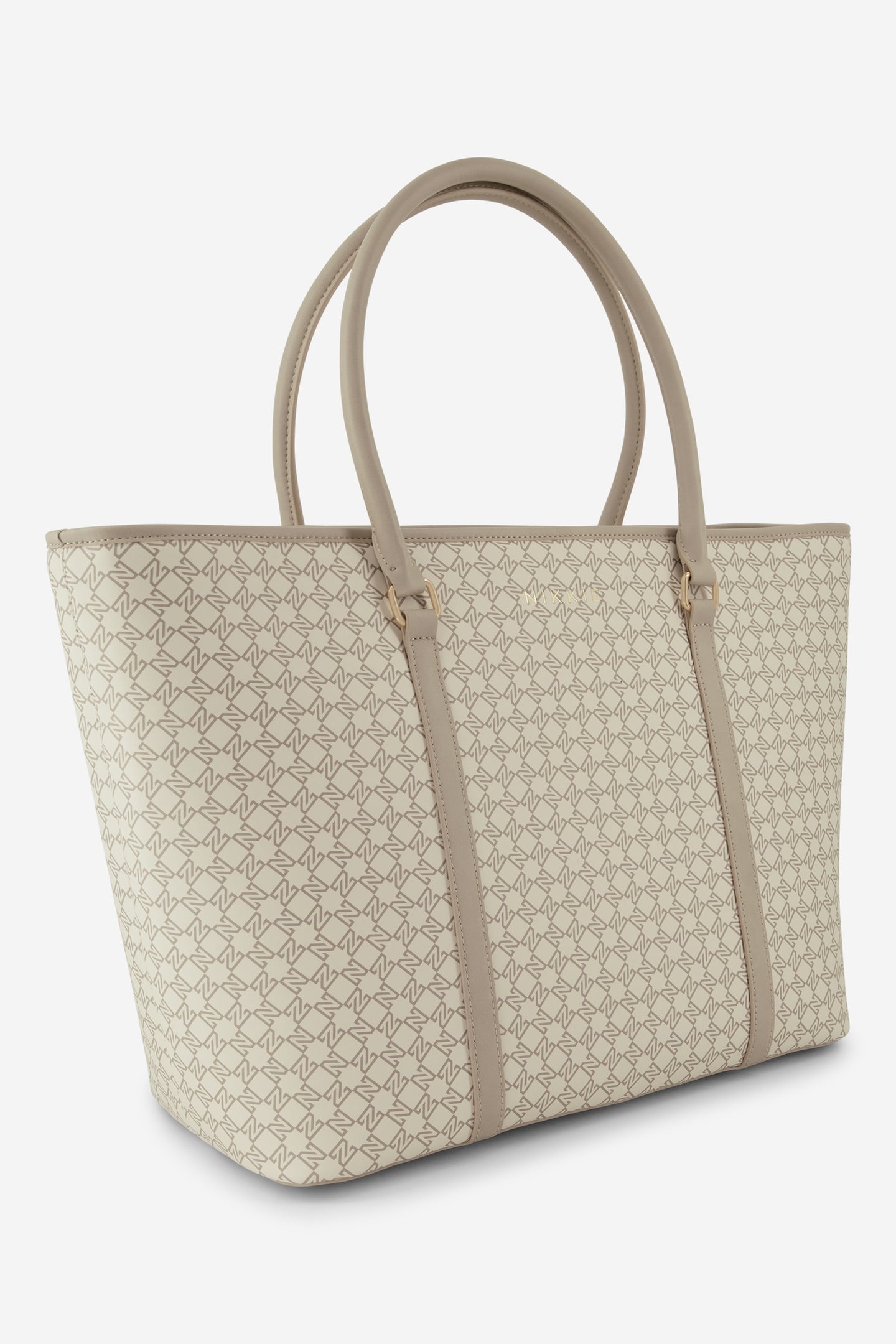 ALVIN LOGO SHOPPER CREAM 3