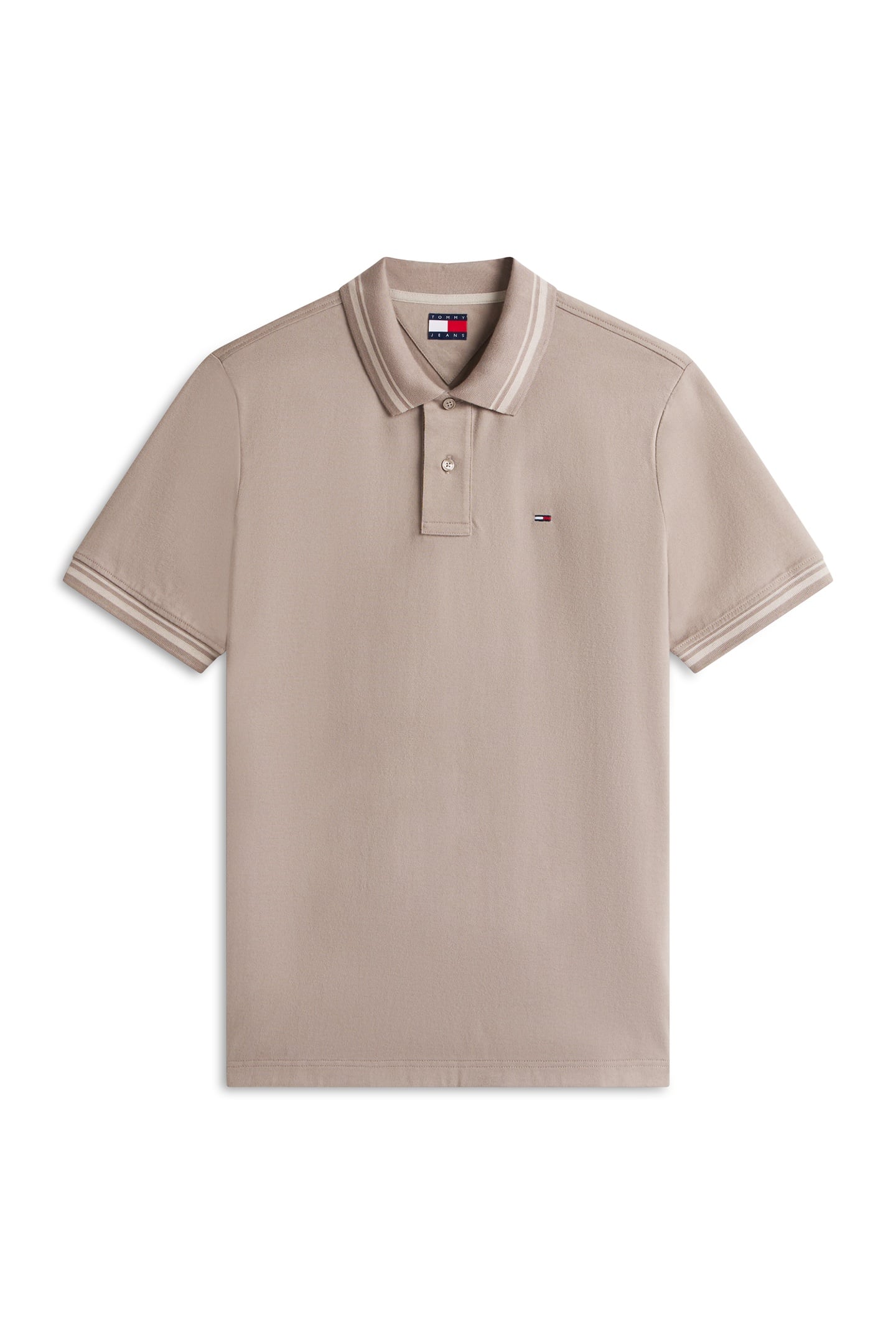 TJM REGULAR TIPPED POLO IVY MINK 4