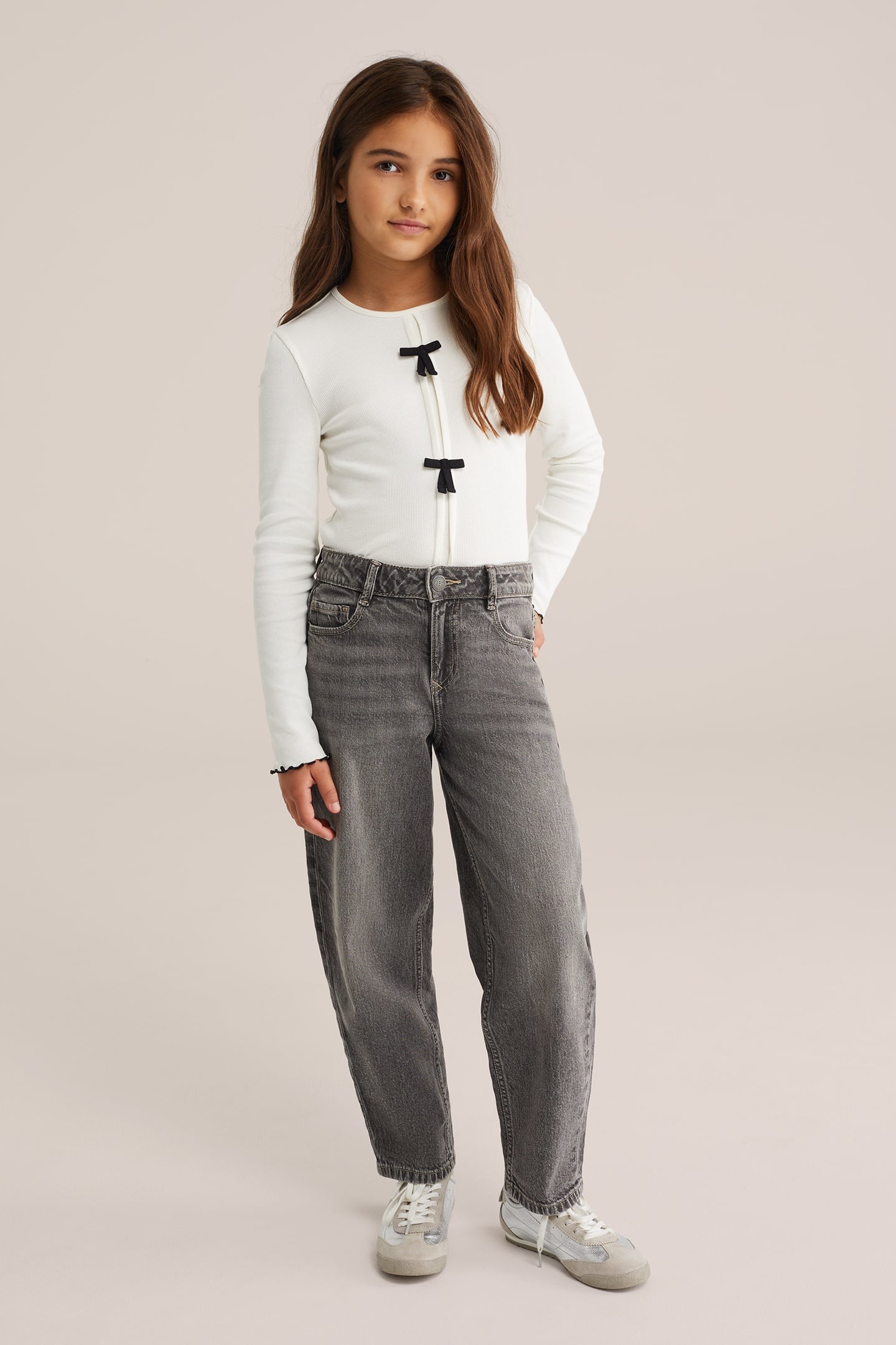 5-POCKET HIGH WAIST GREY 2