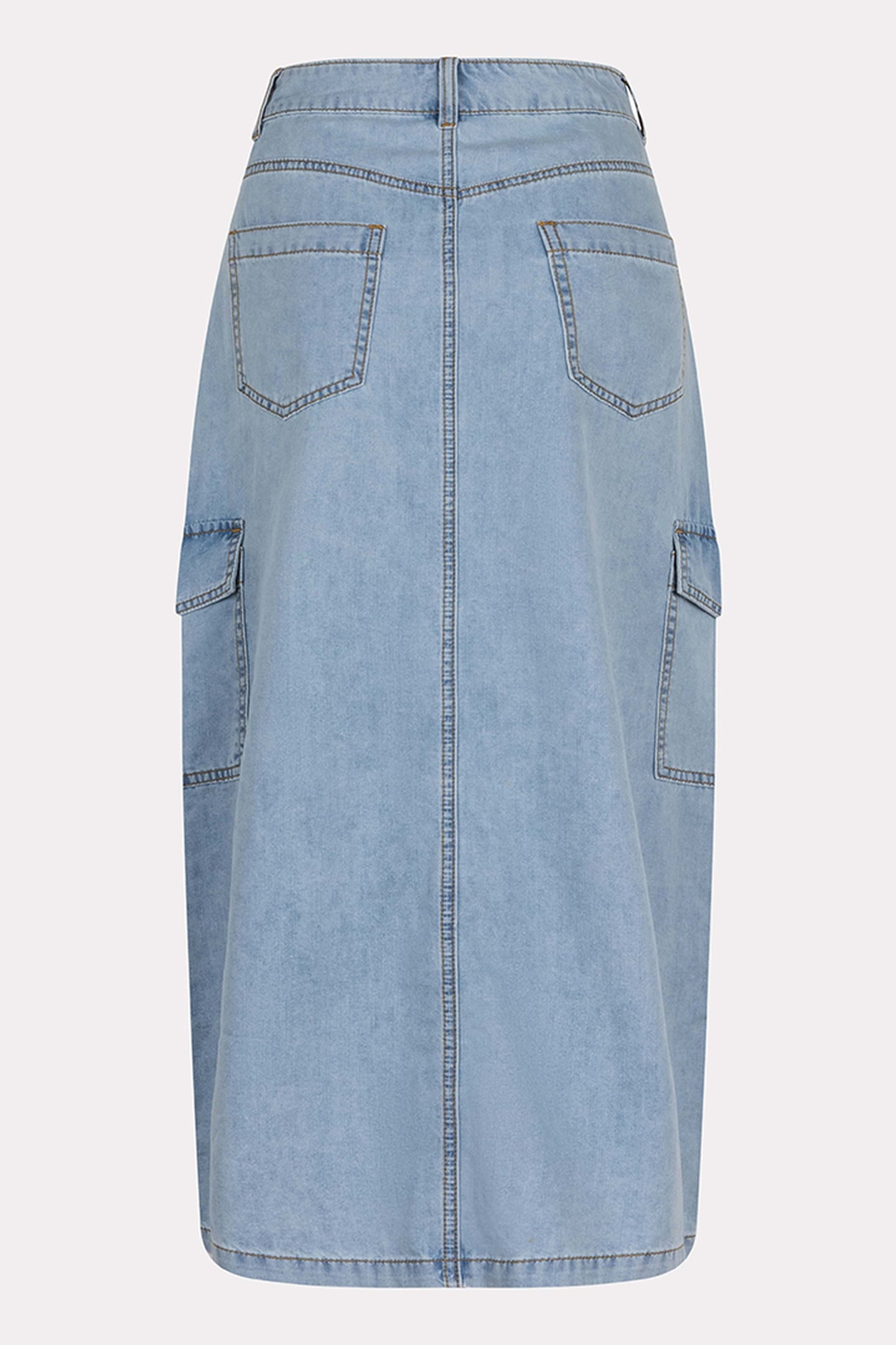 SKIRT CARGO MIDI JEANS BLUE 7