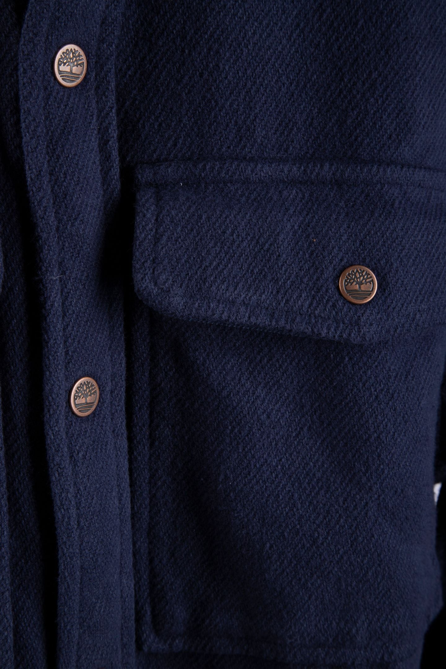 CORDUROY COLLAR UTILITY OVERSHIRT PEACOAT 4