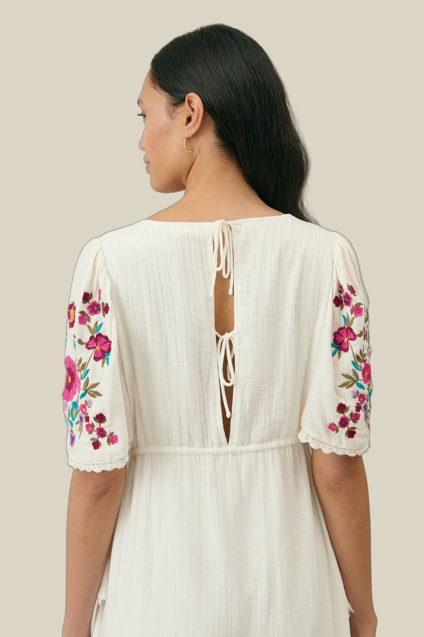 DRESS BALINA CREAM 4