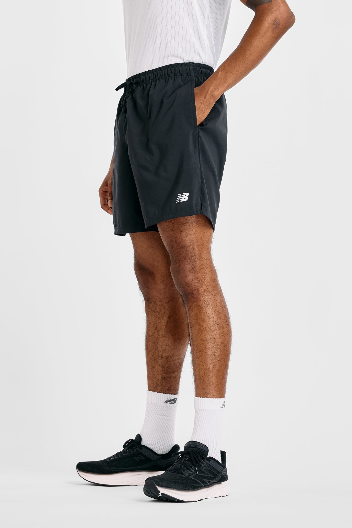 SPORT LINED SHORT 7" BLACK 3