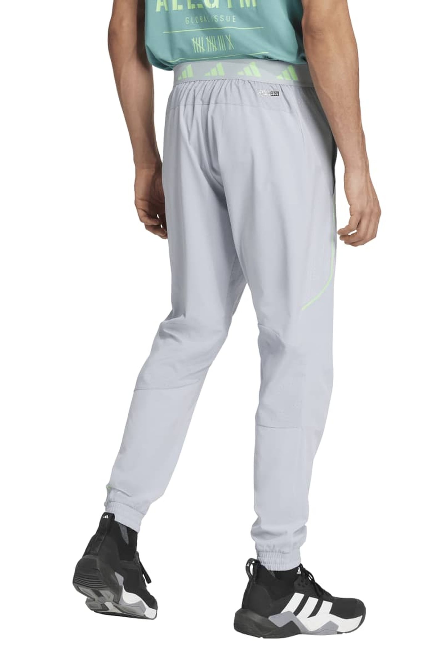 UNISEX PERFORMANCE TECH APPAREL TRACKPANT HALO SILVER 1