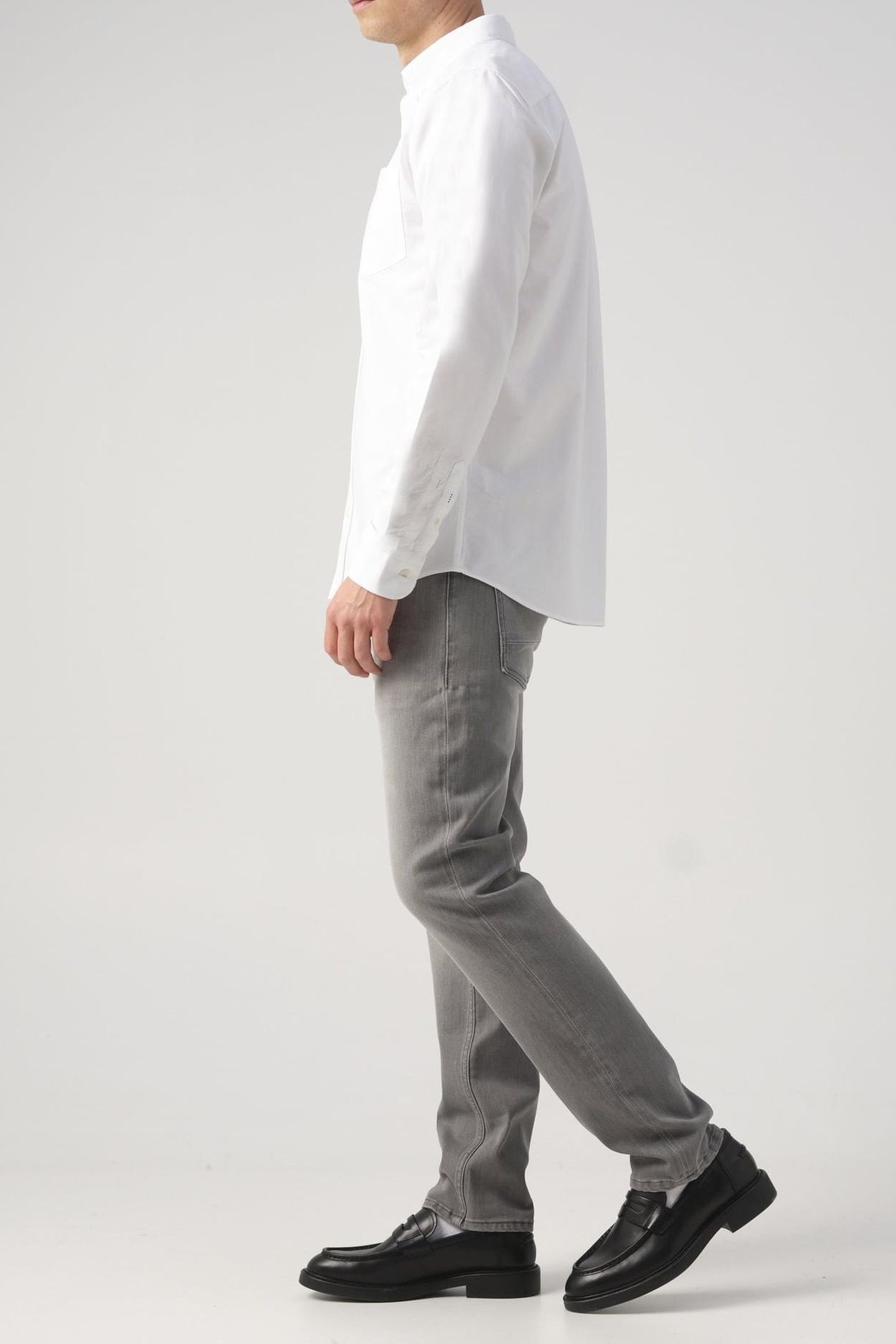 CASUAL SHIRT LM WHITE 4