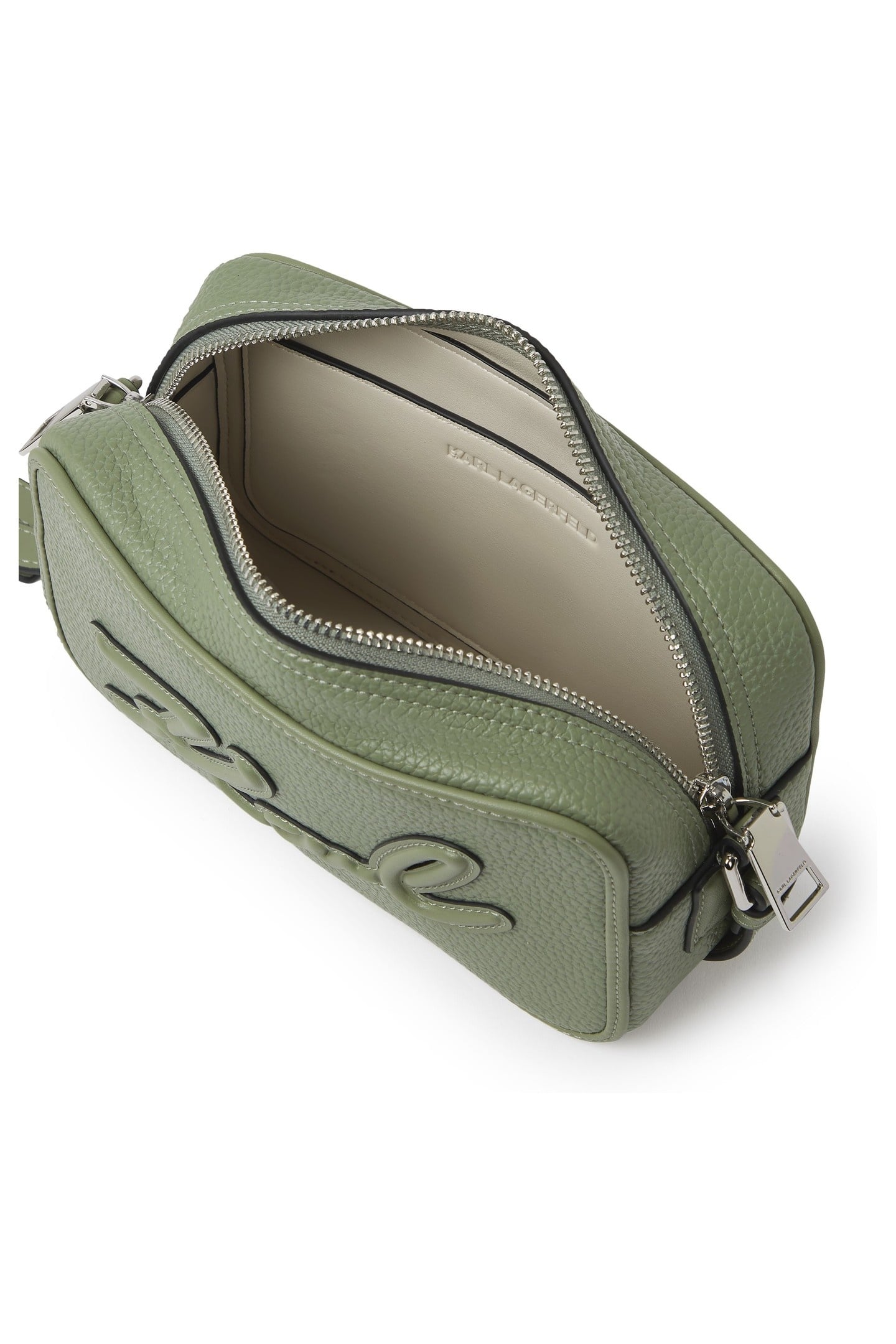 K/SKUARE CAMERA BAG GRAINY OIL GREEN 3