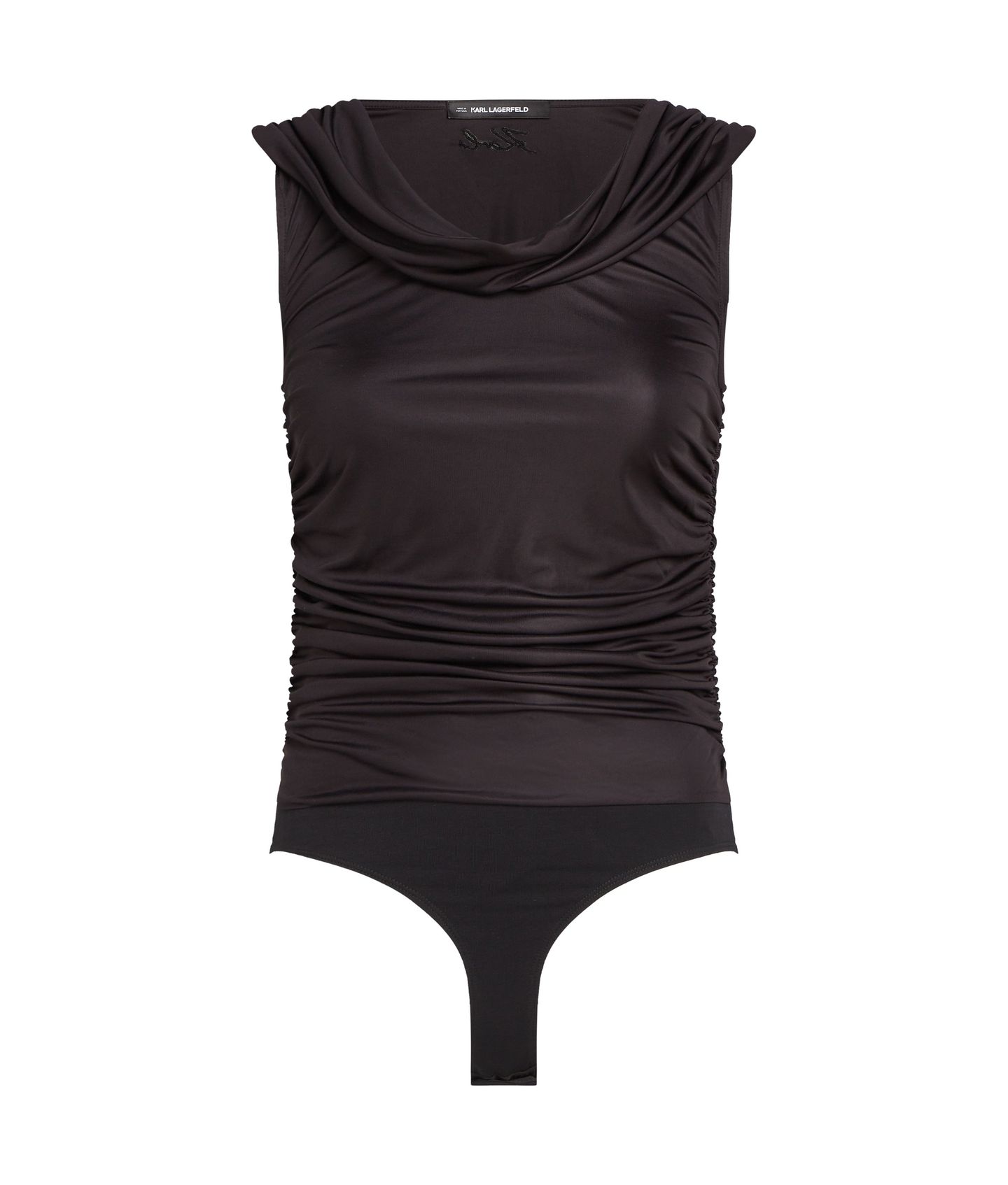DRAPEY JERSEY BODY BLACK 3