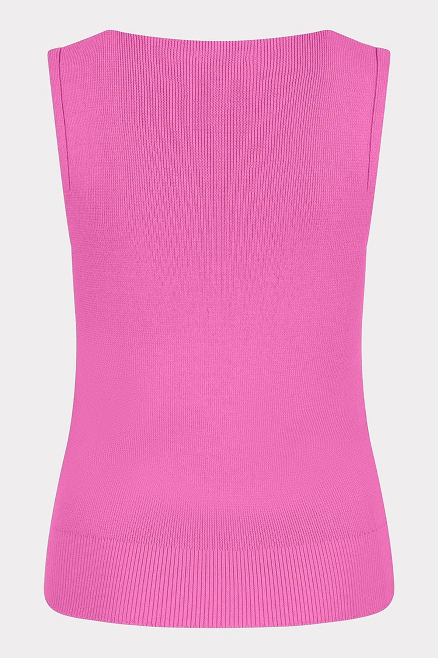 TOP RIB V-NECK PINK 2