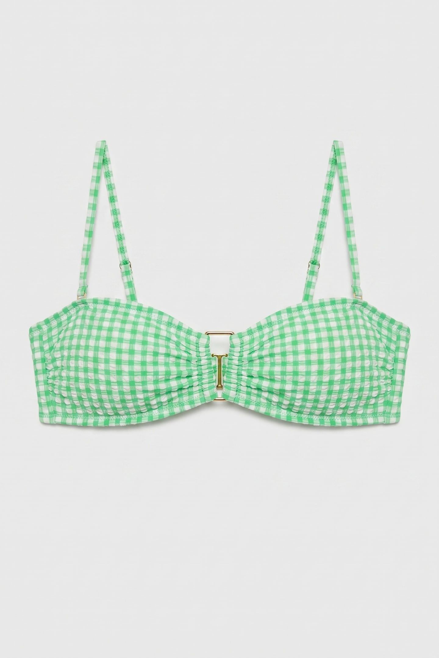 GIGI BANDEAU TOP GREEN 3