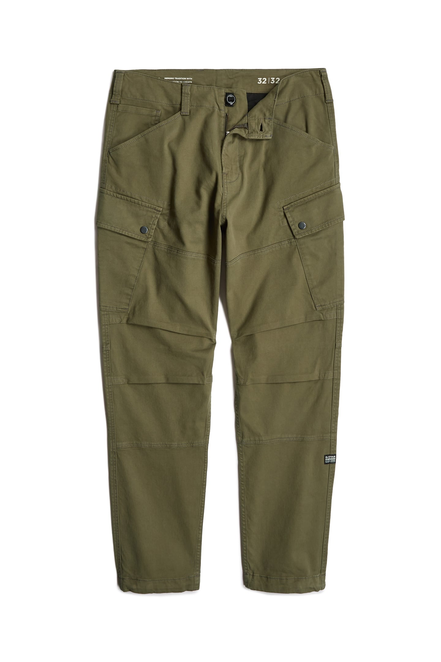 ROXIC STRAIGHT TAPERED CARGO PANT SHADOW OLIVE 4
