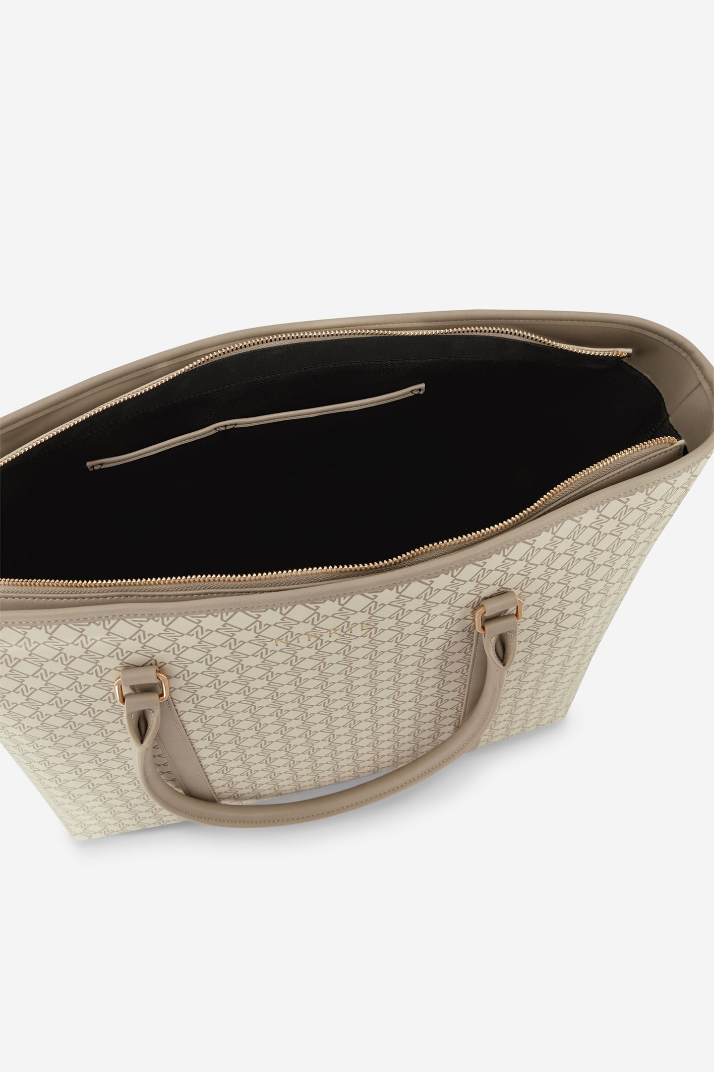 ALVIN LOGO SHOPPER CREAM 5