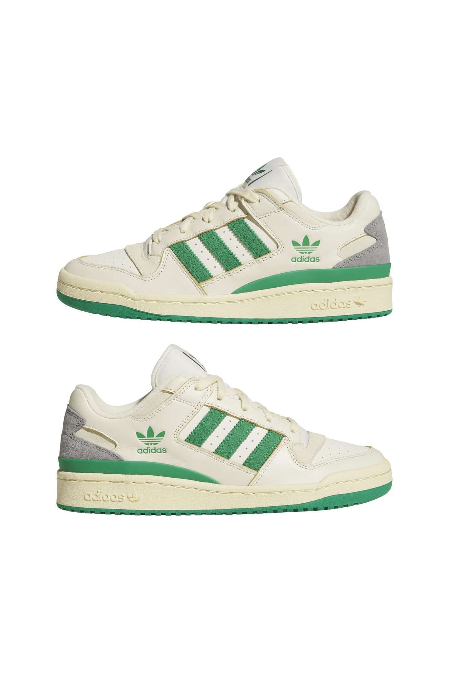 UNISEX ORIGINALS FORUM LOW CL SHOES CREAM WHITE 3