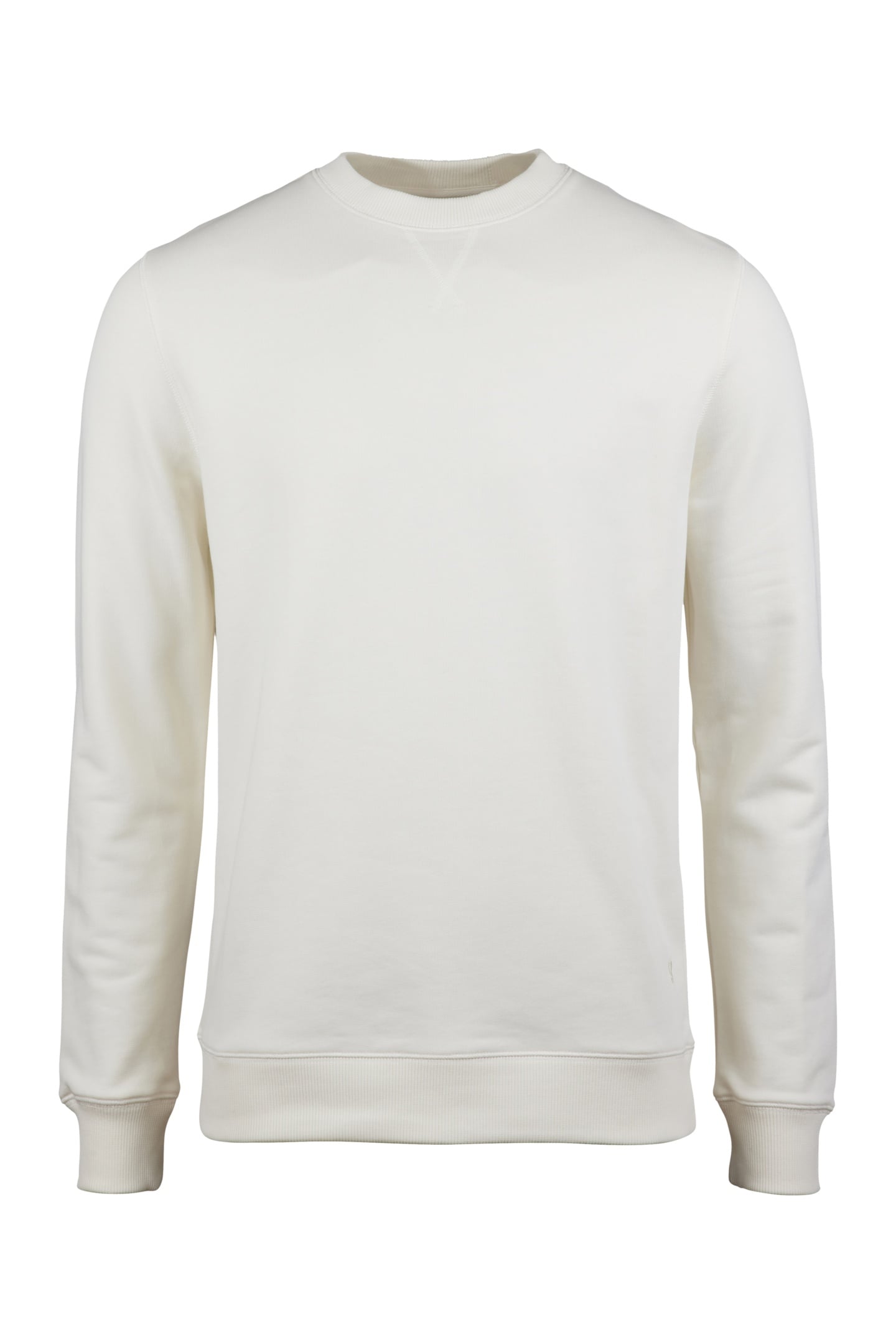 SWEATER CREW NECK HEAVY JERSEY OFFWHITE 1