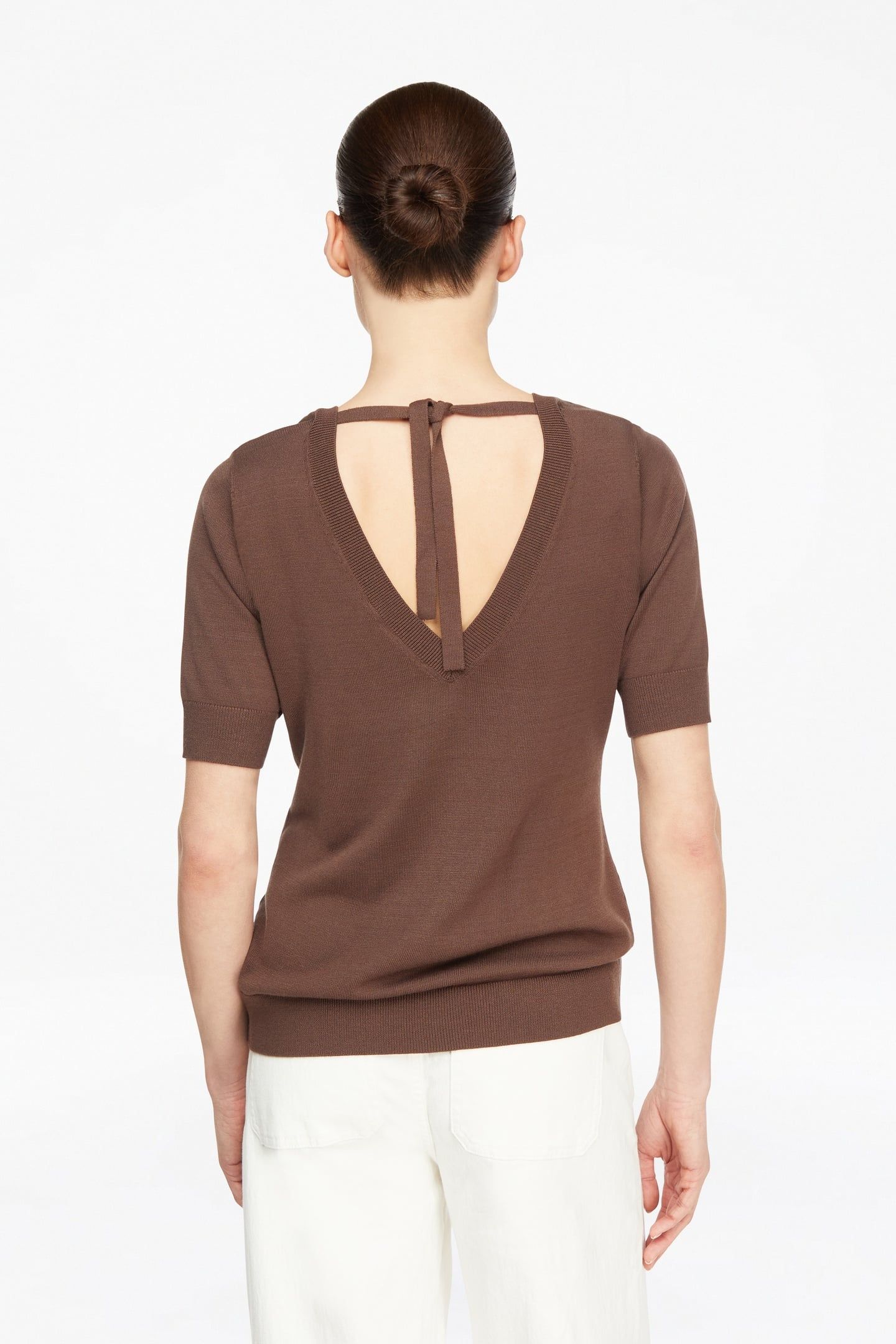 COMMA PULLOVER BROWN 2