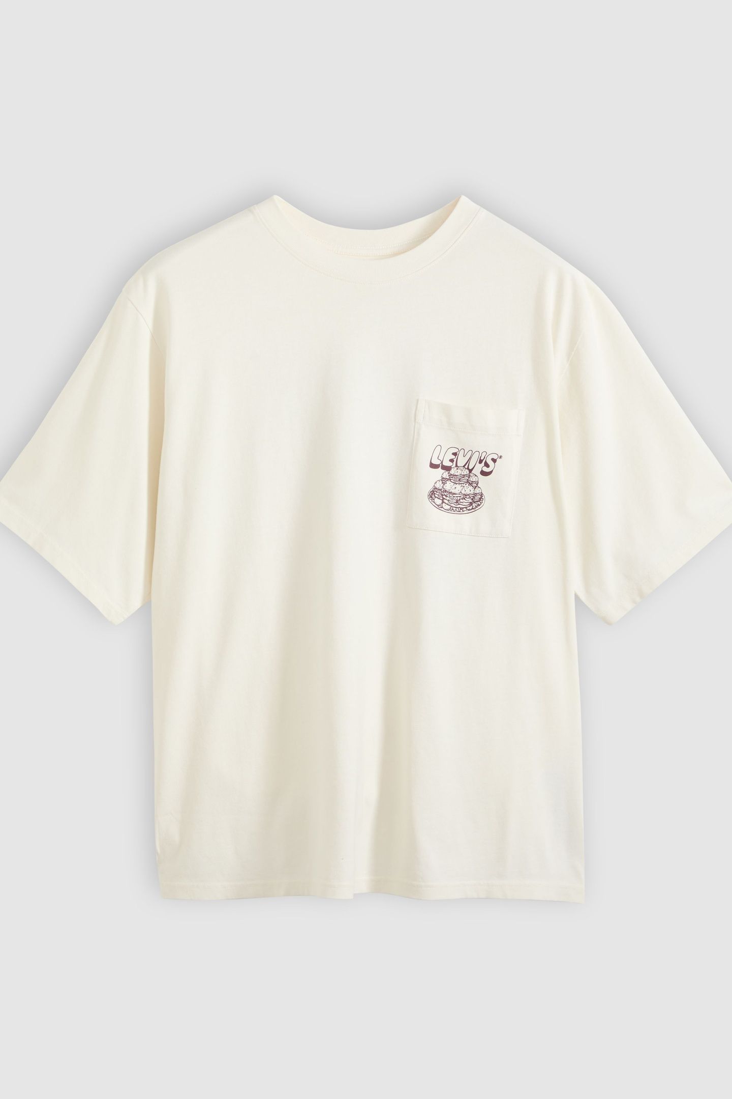 LSE HALF SLEEVE GR PCKT T LEVIS FLAVOR 5