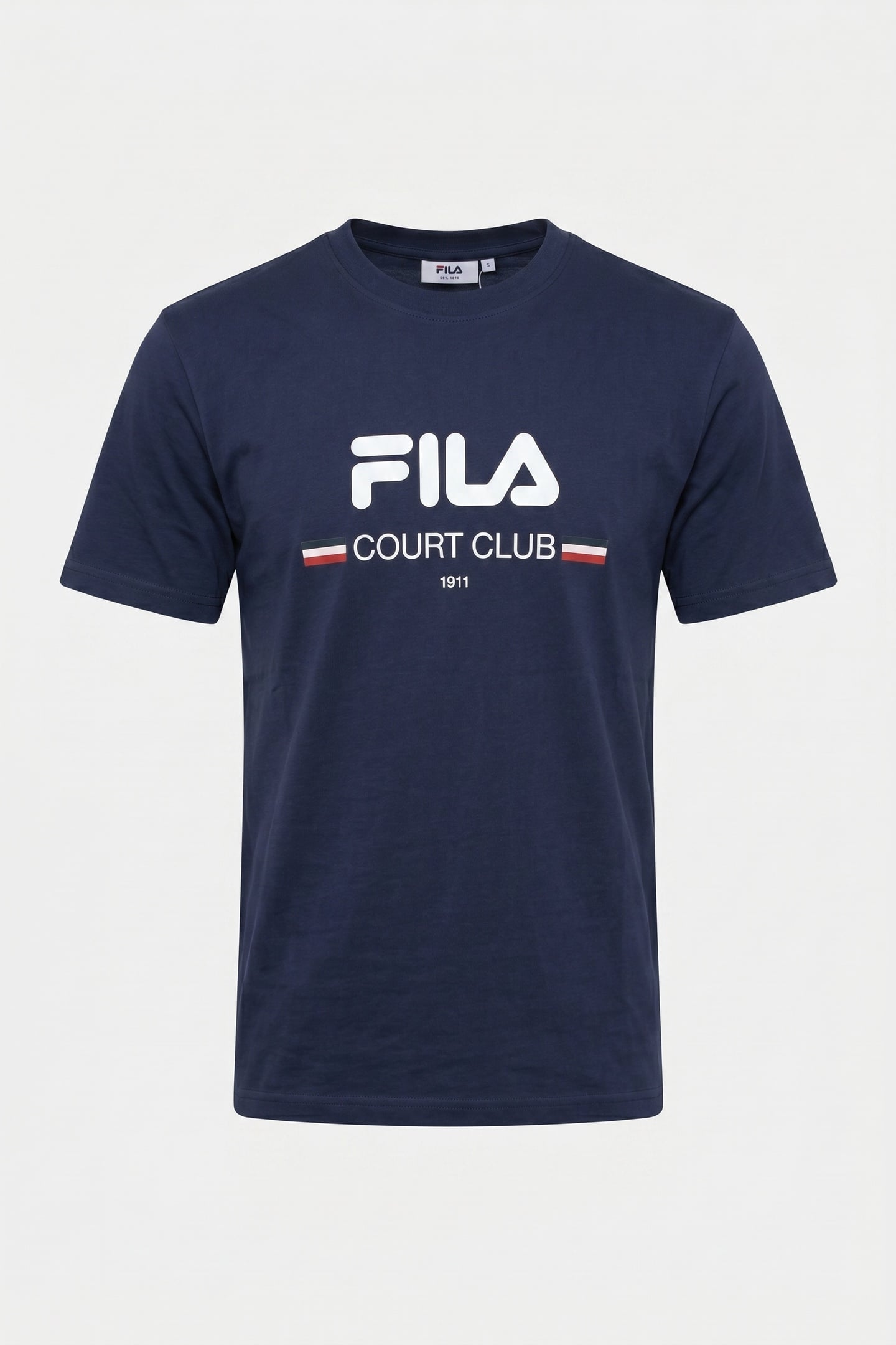 DOCCIA RELAXED LOGO GRAPHIC T-SHIRT BLACK IRIS 3