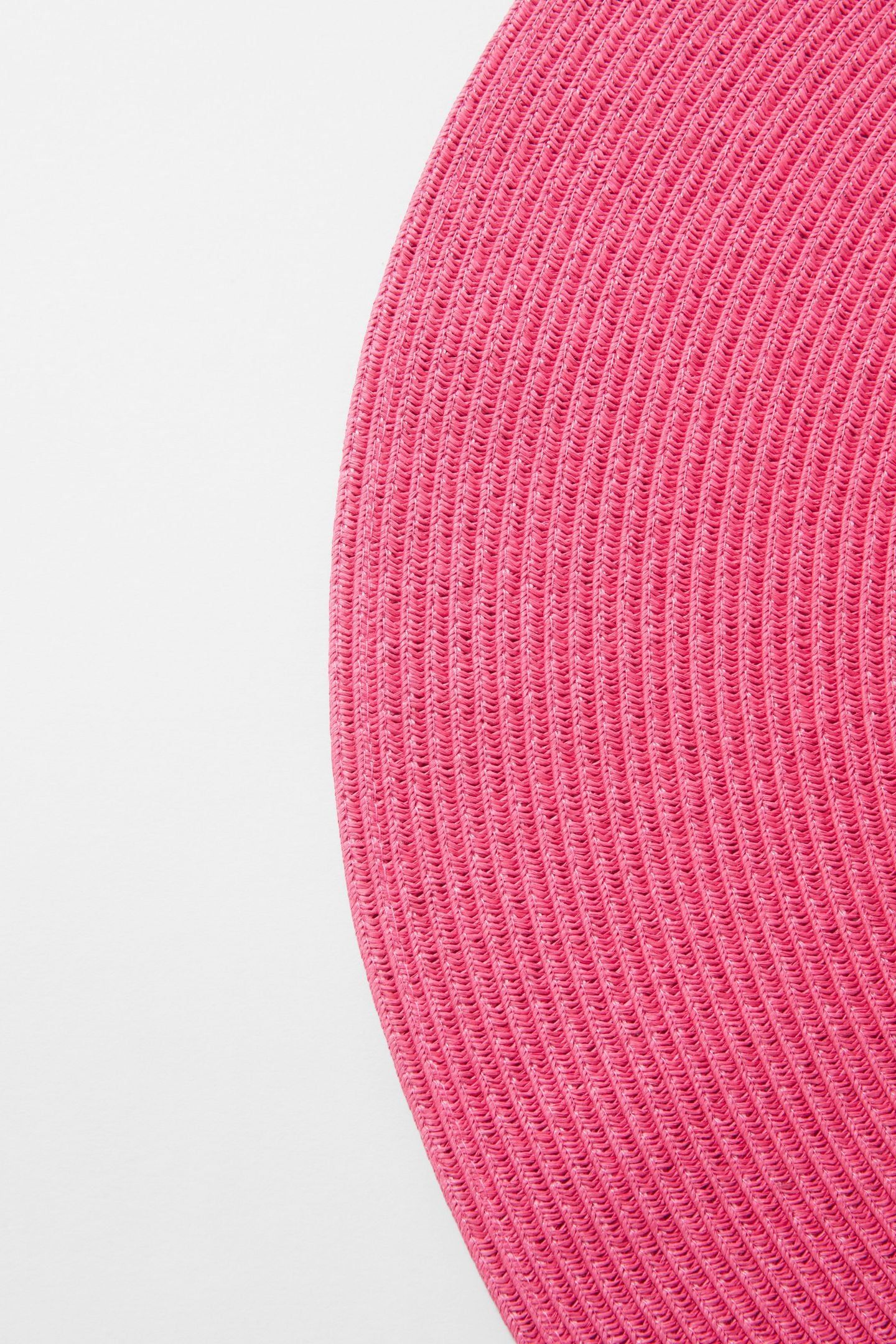 PARMA OVERSIZED STRAW HAT PINK 3