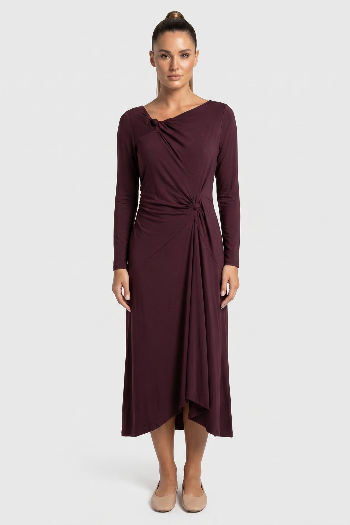 INDRANI DRESS PURPLE 1
