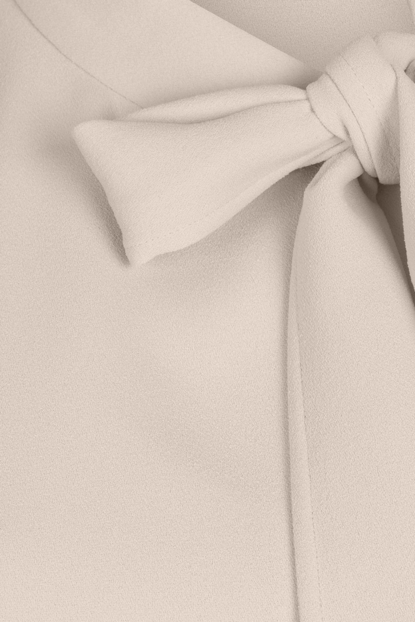 DRESS SLV/LSS BOW SAND 3