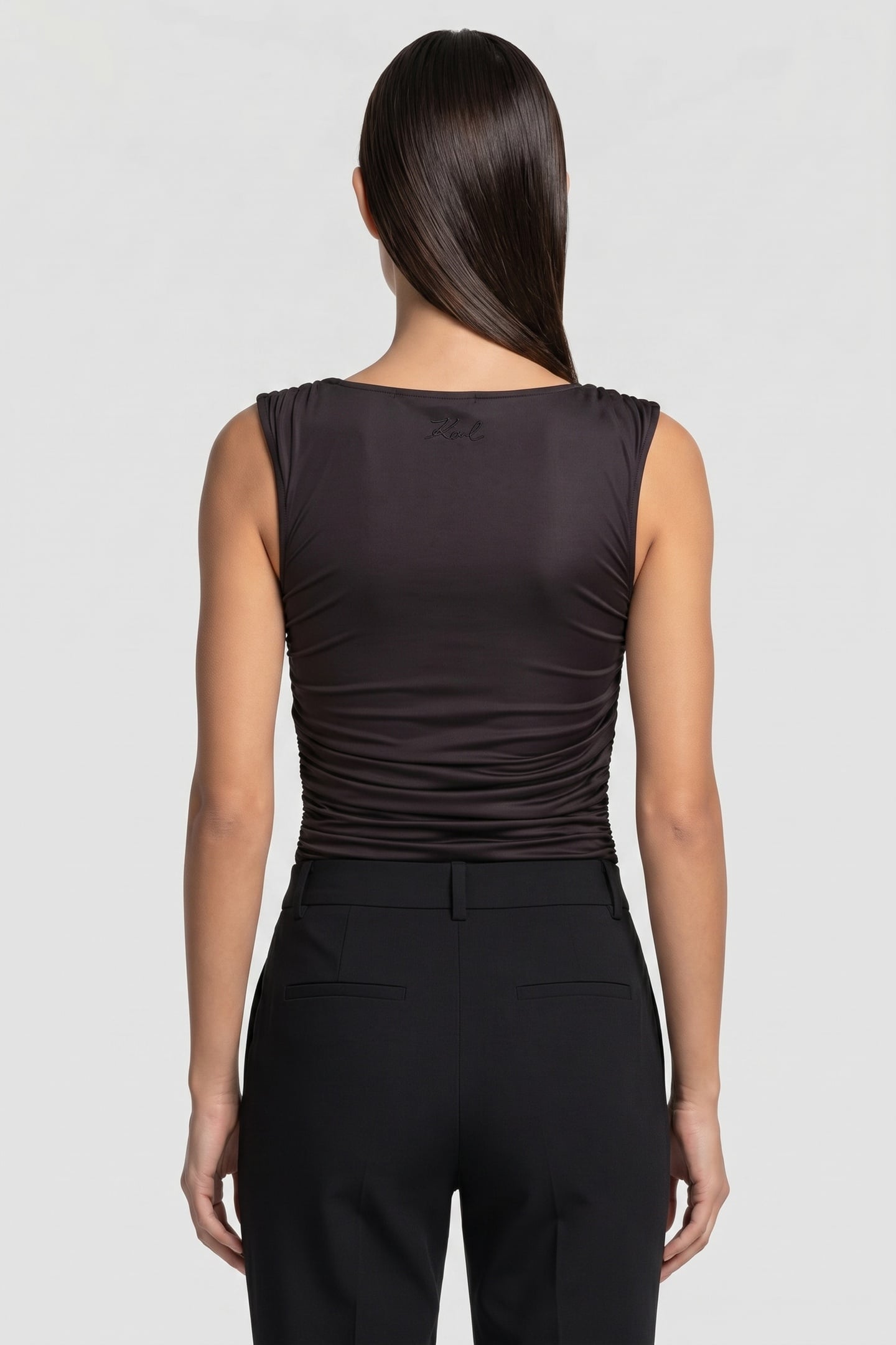 DRAPEY JERSEY BODY BLACK 2