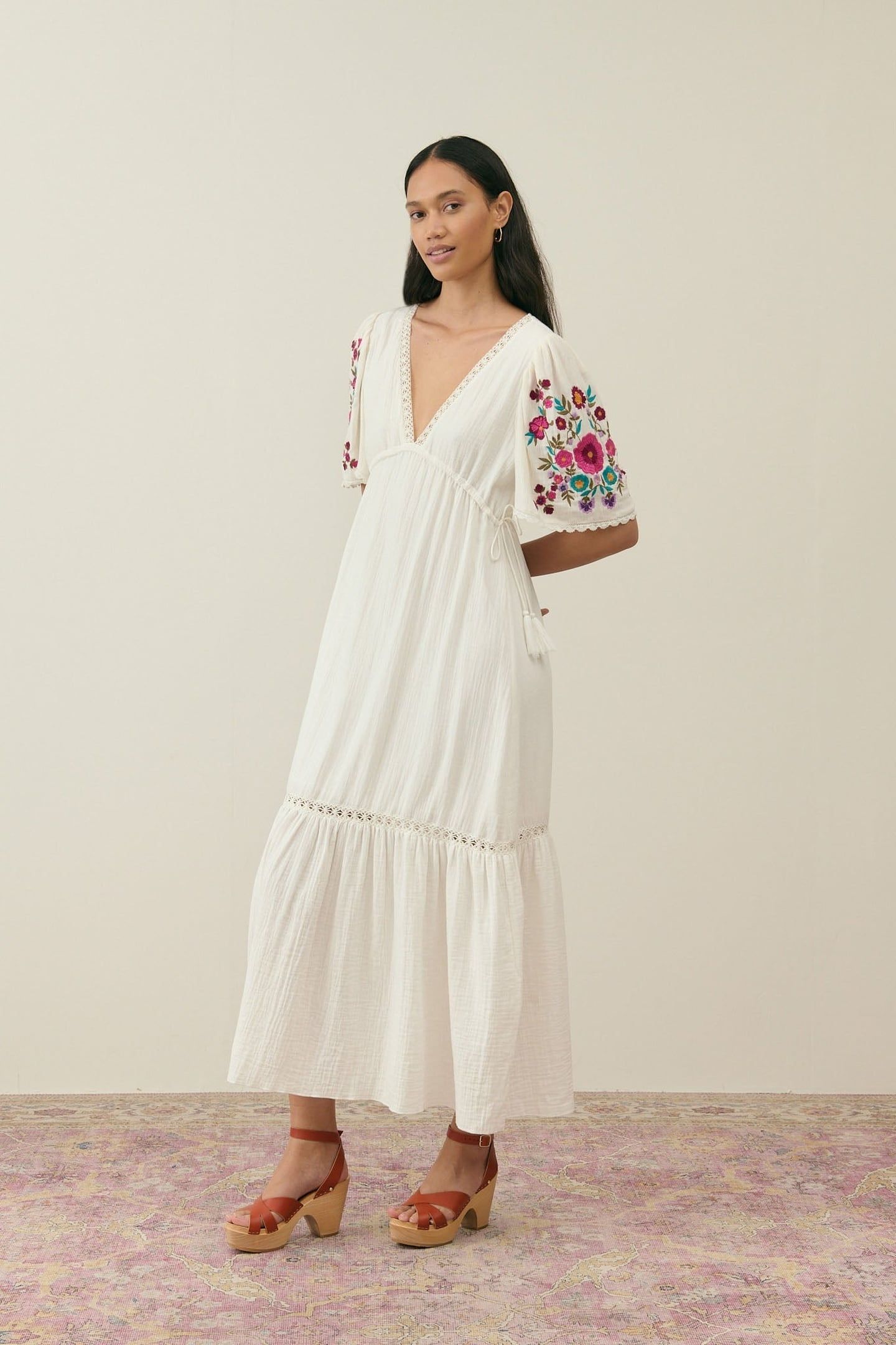DRESS BALINA CREAM 1