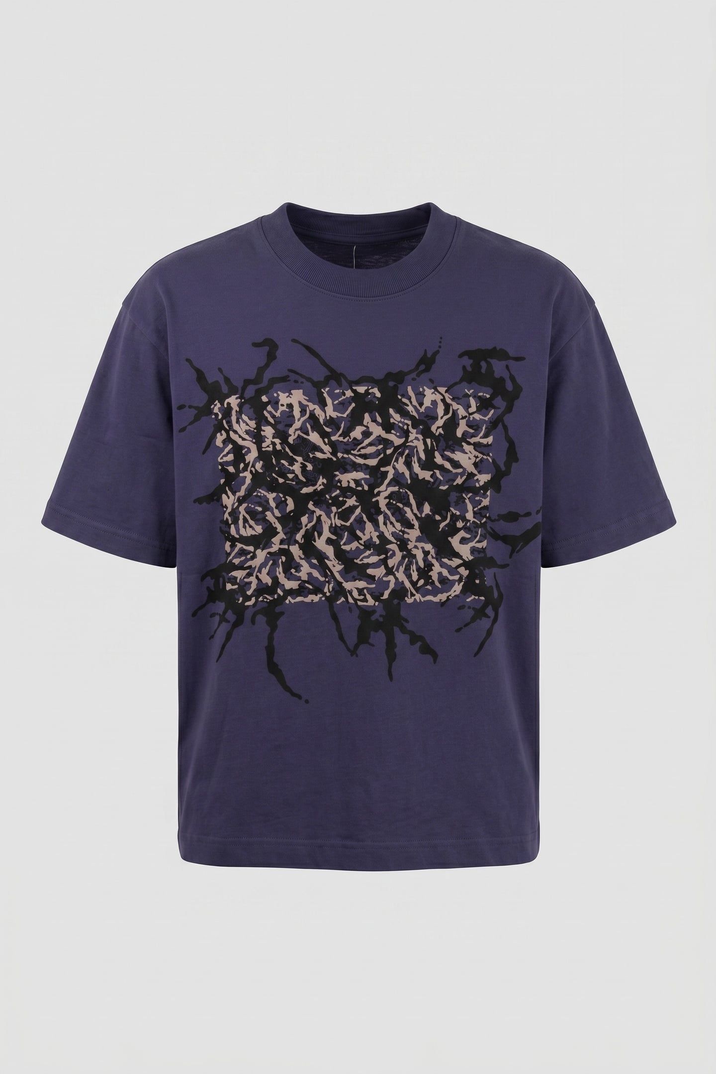 SKATE BLURRED CAMO SS TEE DEEP TWILIGHT 3