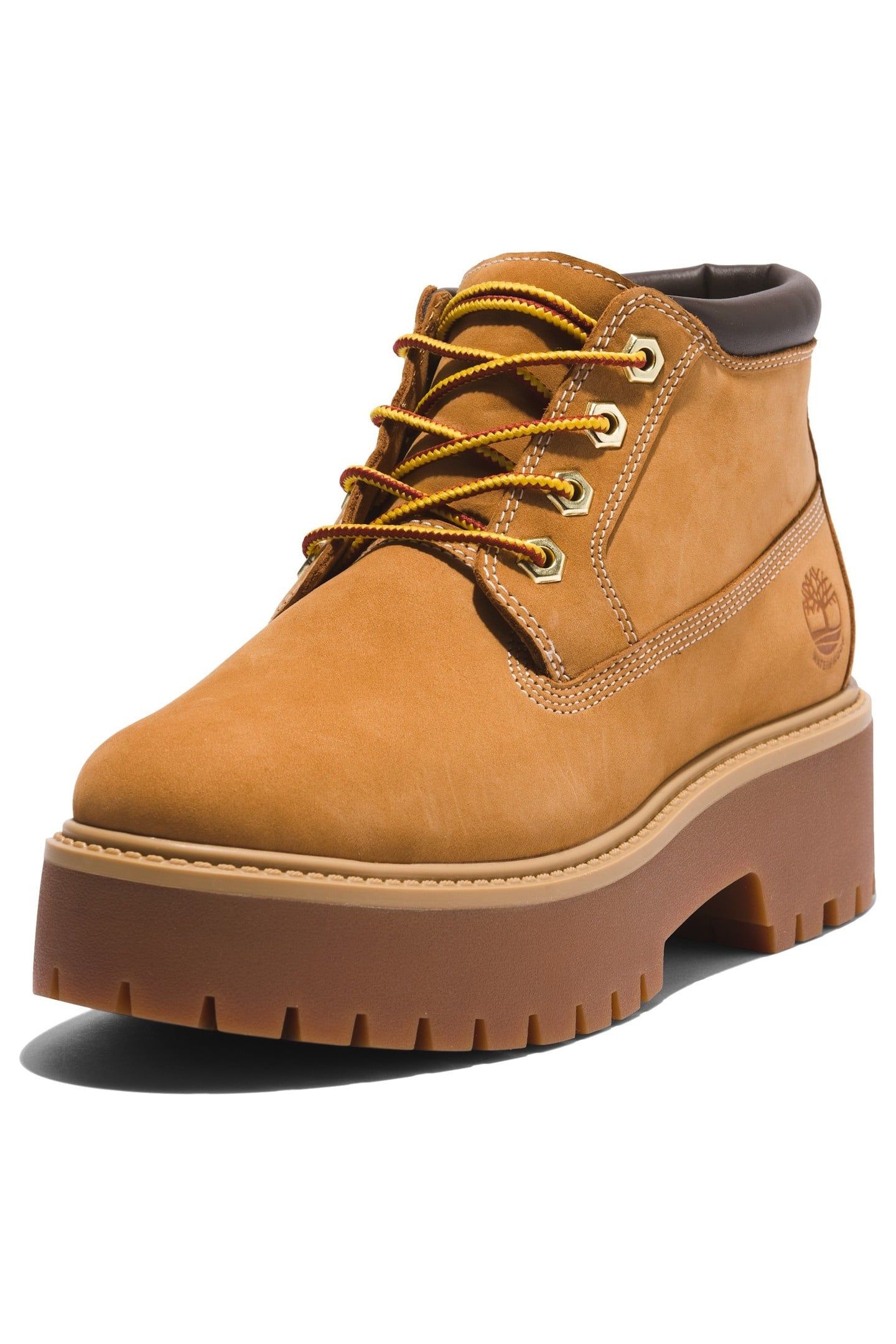 MID LACE UP WATERPROOF BOOT WHEAT 2