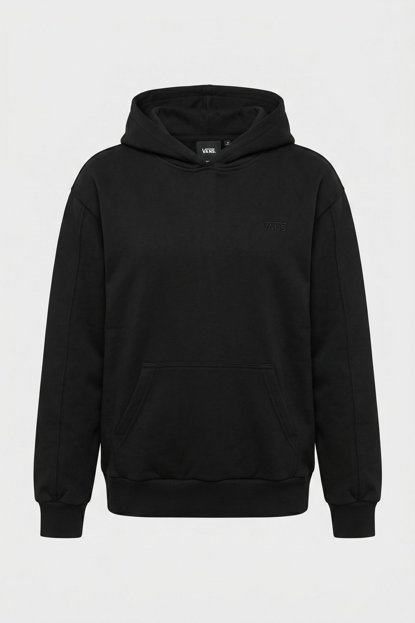 ELEVATED DOUBLE KNIT BLOUSANT HOODIE BLACK 3