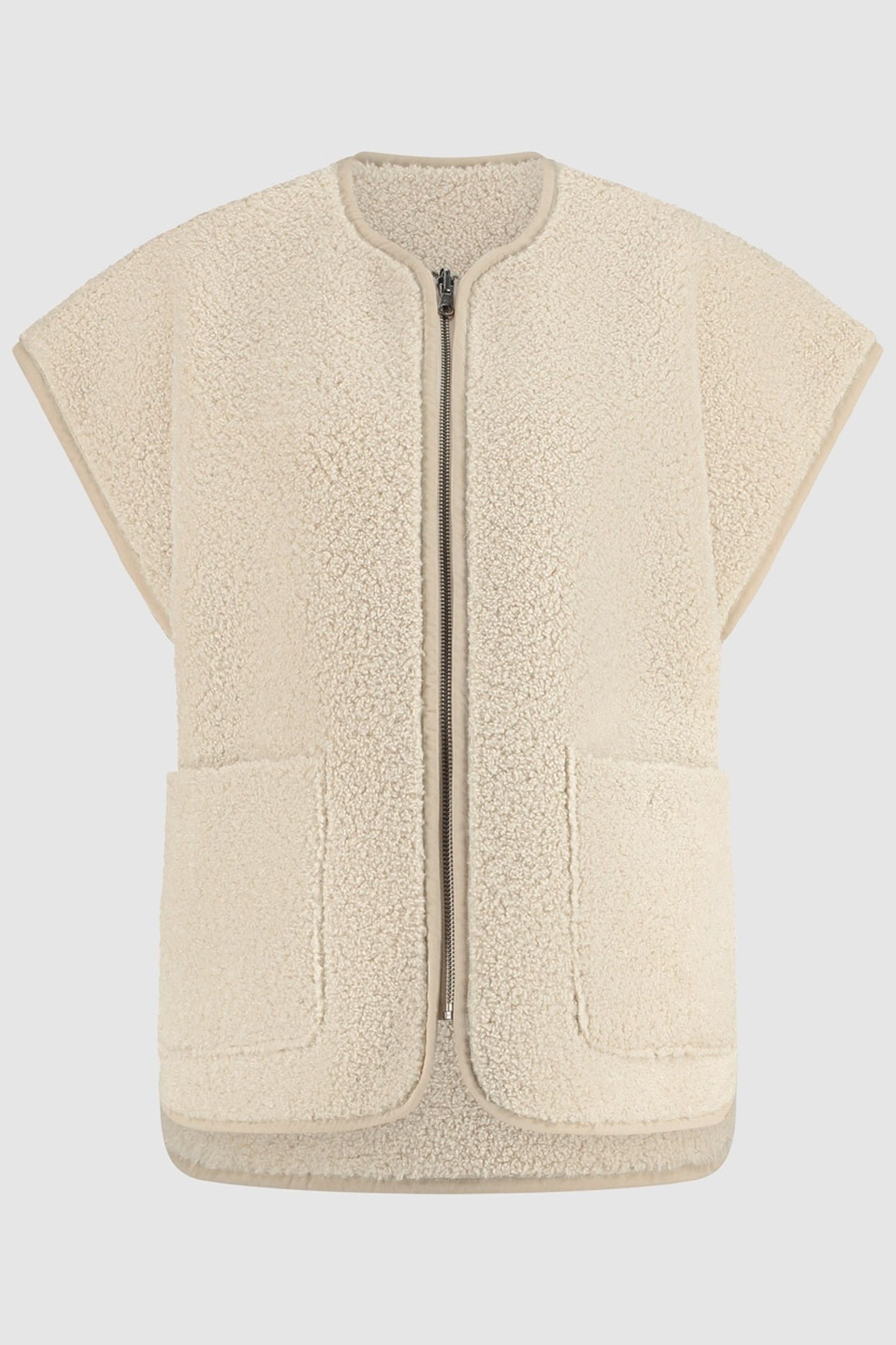 JAYDEE GILET NATURAL 2