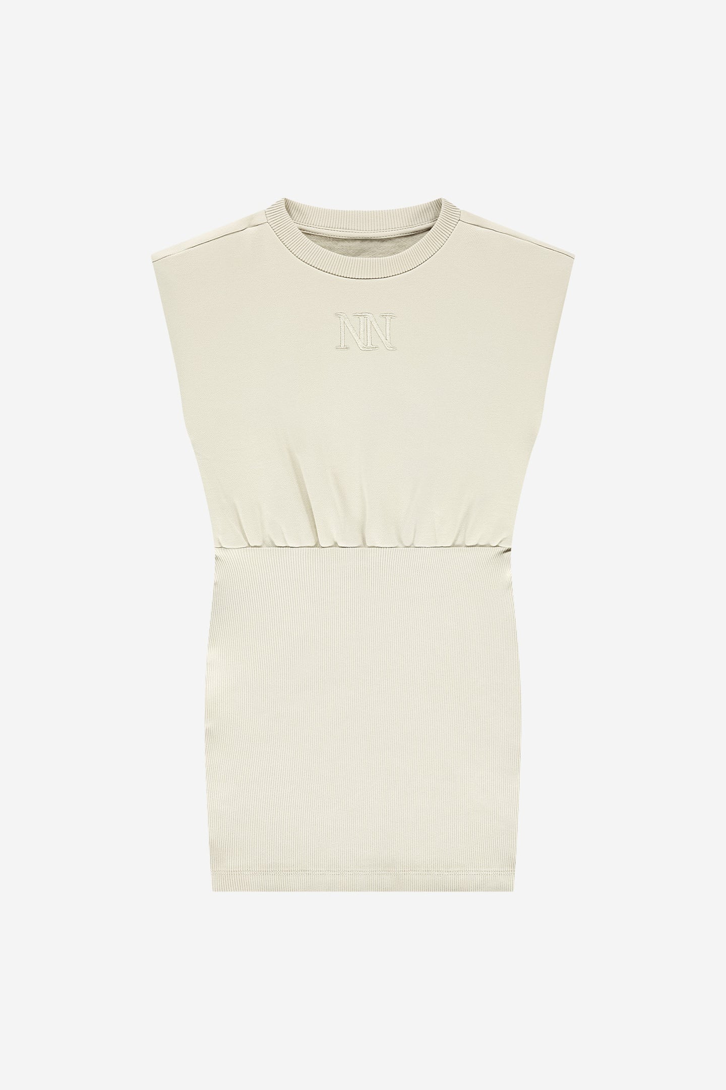 SHORTSLEEVE AAIKE SWEATDRESS CLAY BEIGE 1