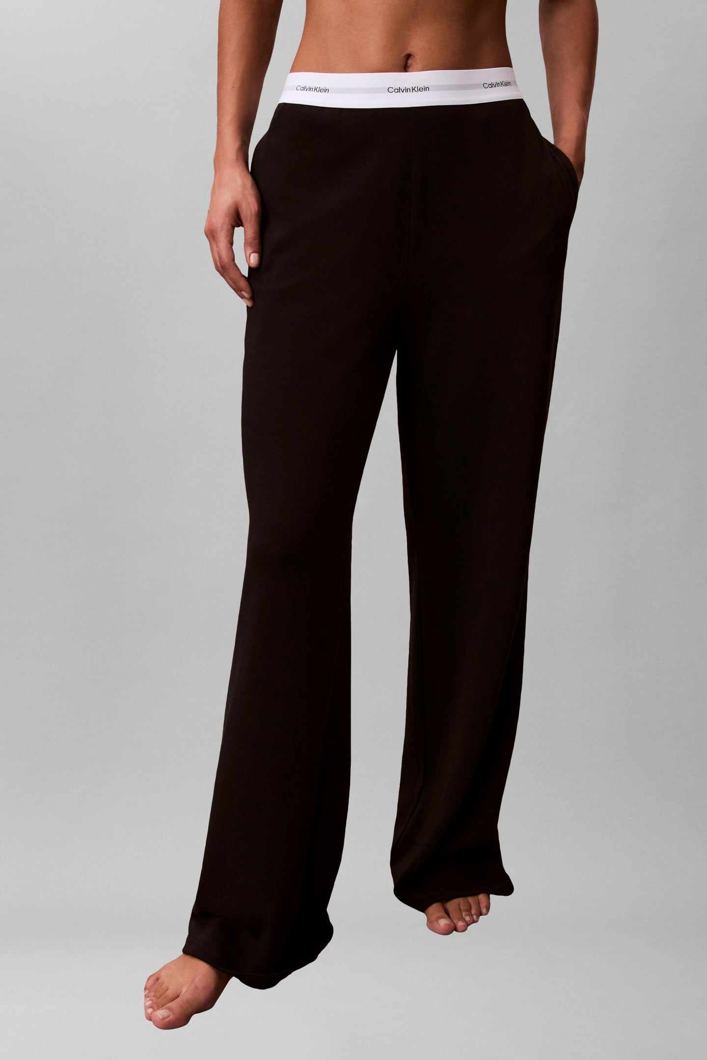 LOGO JERSEY PANT BLACK 4