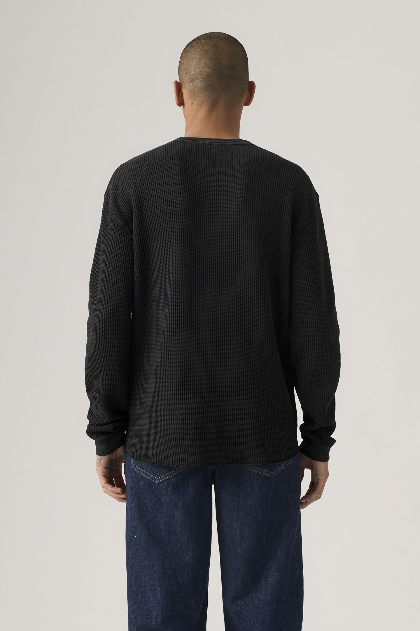 LONG SLEEVE RELAXED THERMAL TEE 4