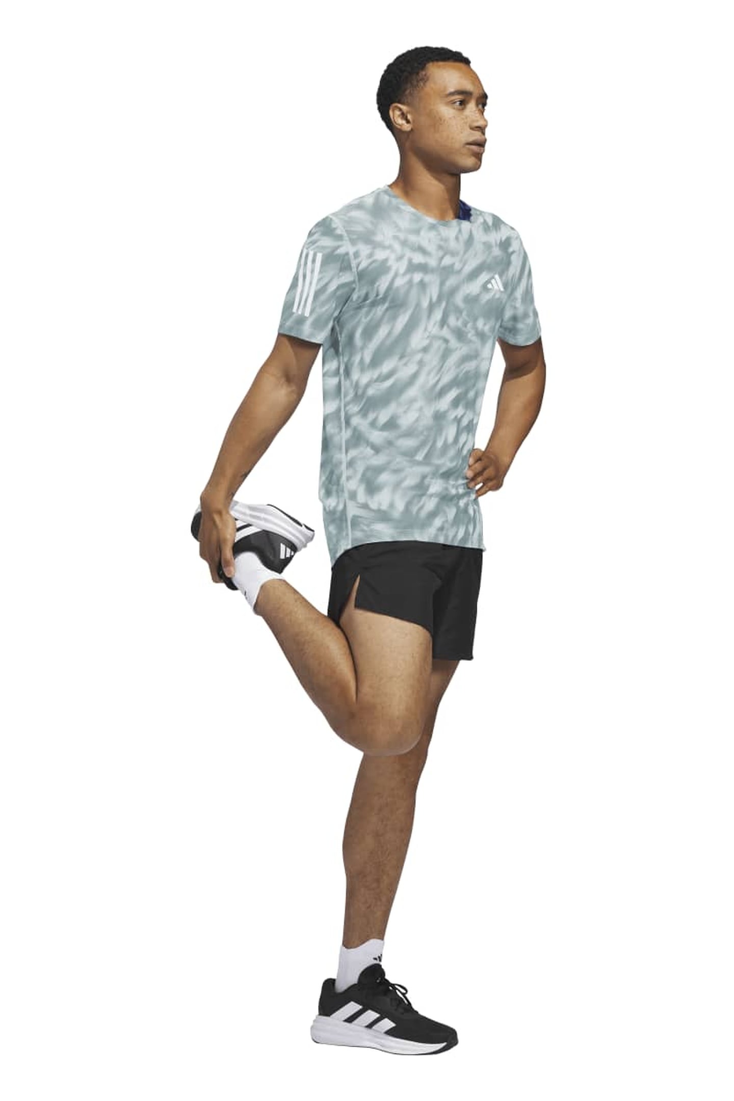 UNISEX PERFORMANCE OWN THE RUN ALLOVER PRINT T-SHIRT MINT TO 2