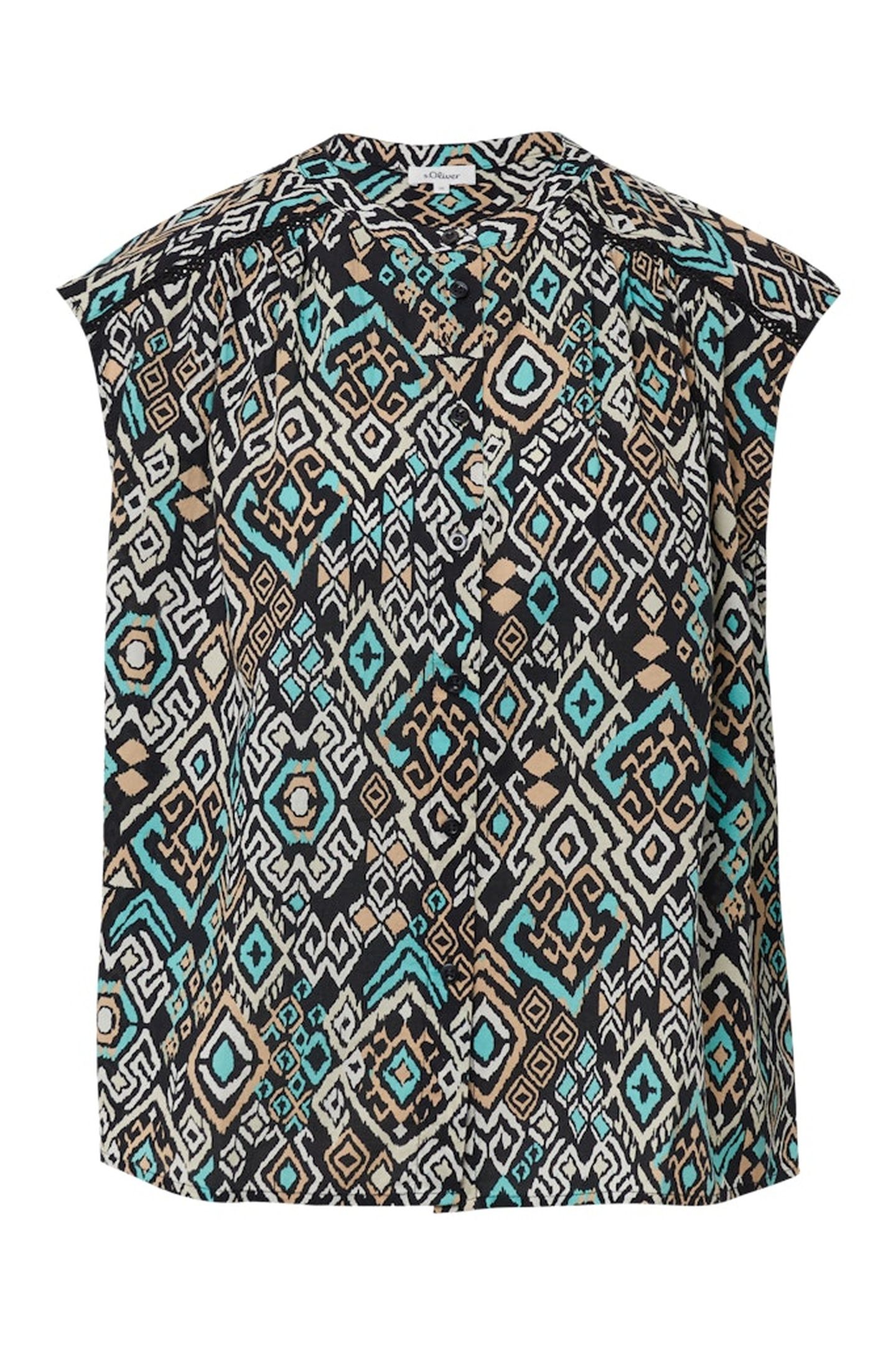 S.OLIVER BLOUSES BLACK 4