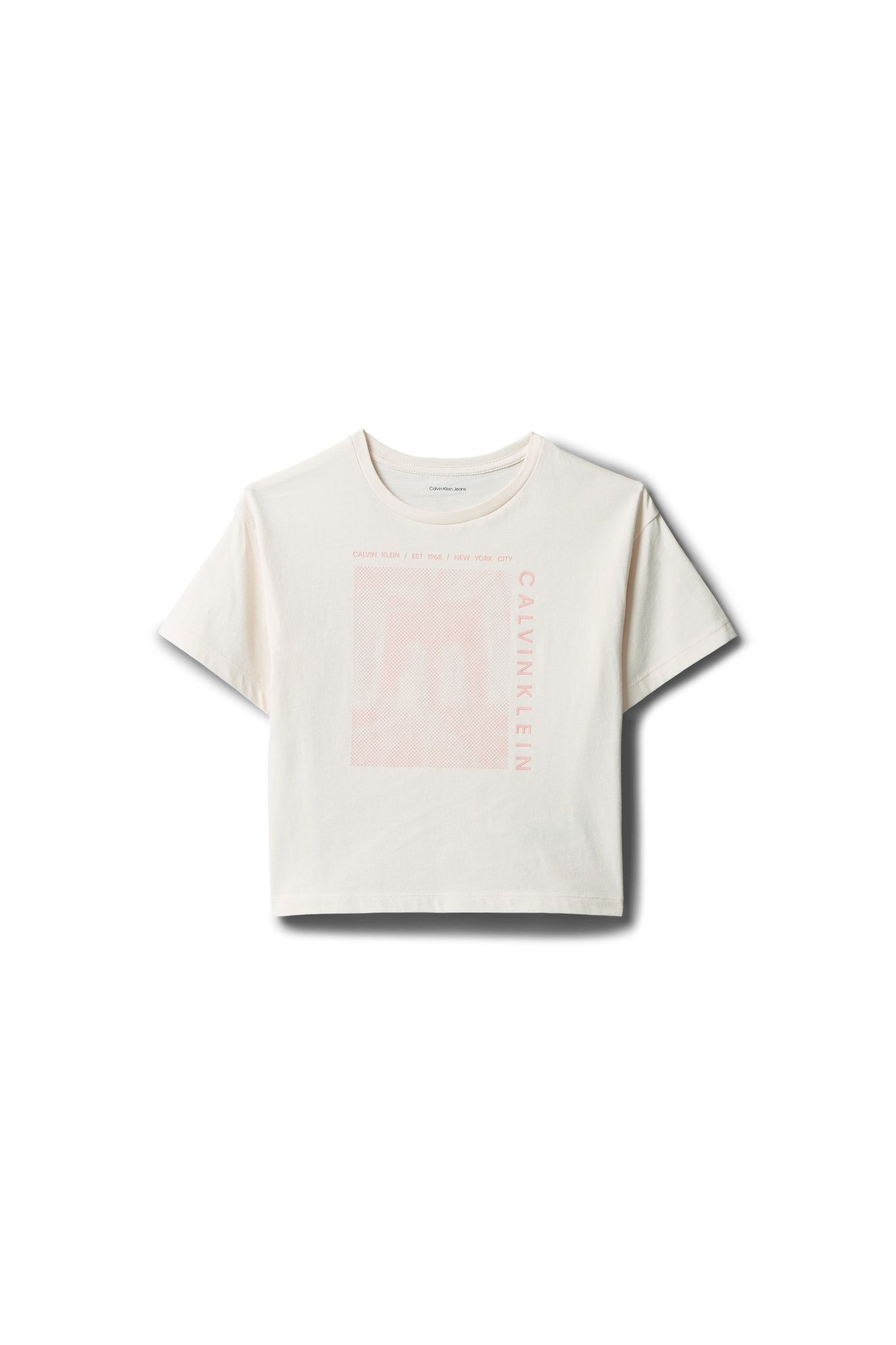 GIRLS CK BRIDGE GRAPHIC SS T-SHIRT PEARL 5